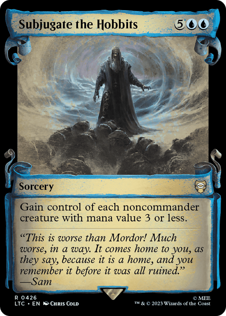 Subjugate the Hobbits — Tales of Middle-earth Commander — Magic: The Gathering