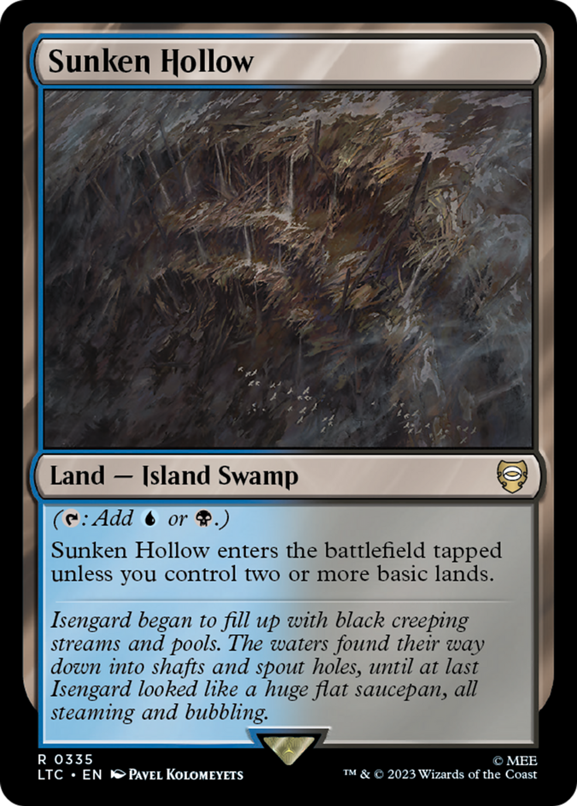 Sunken Hollow — Tales of Middle-earth Commander — Magic: The Gathering
