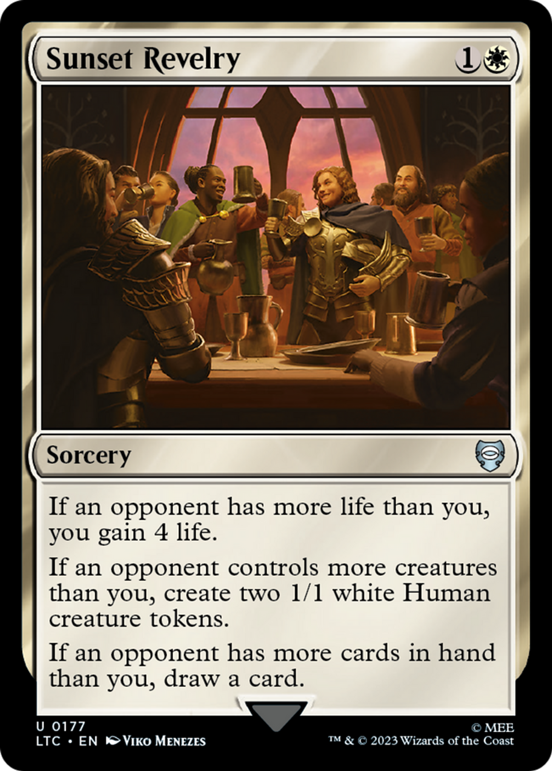 Sunset Revelry — Tales of Middle-earth Commander — Magic: The Gathering