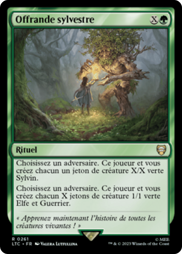 Offrande sylvestre — Tales of Middle-earth Commander — Magic: The Gathering