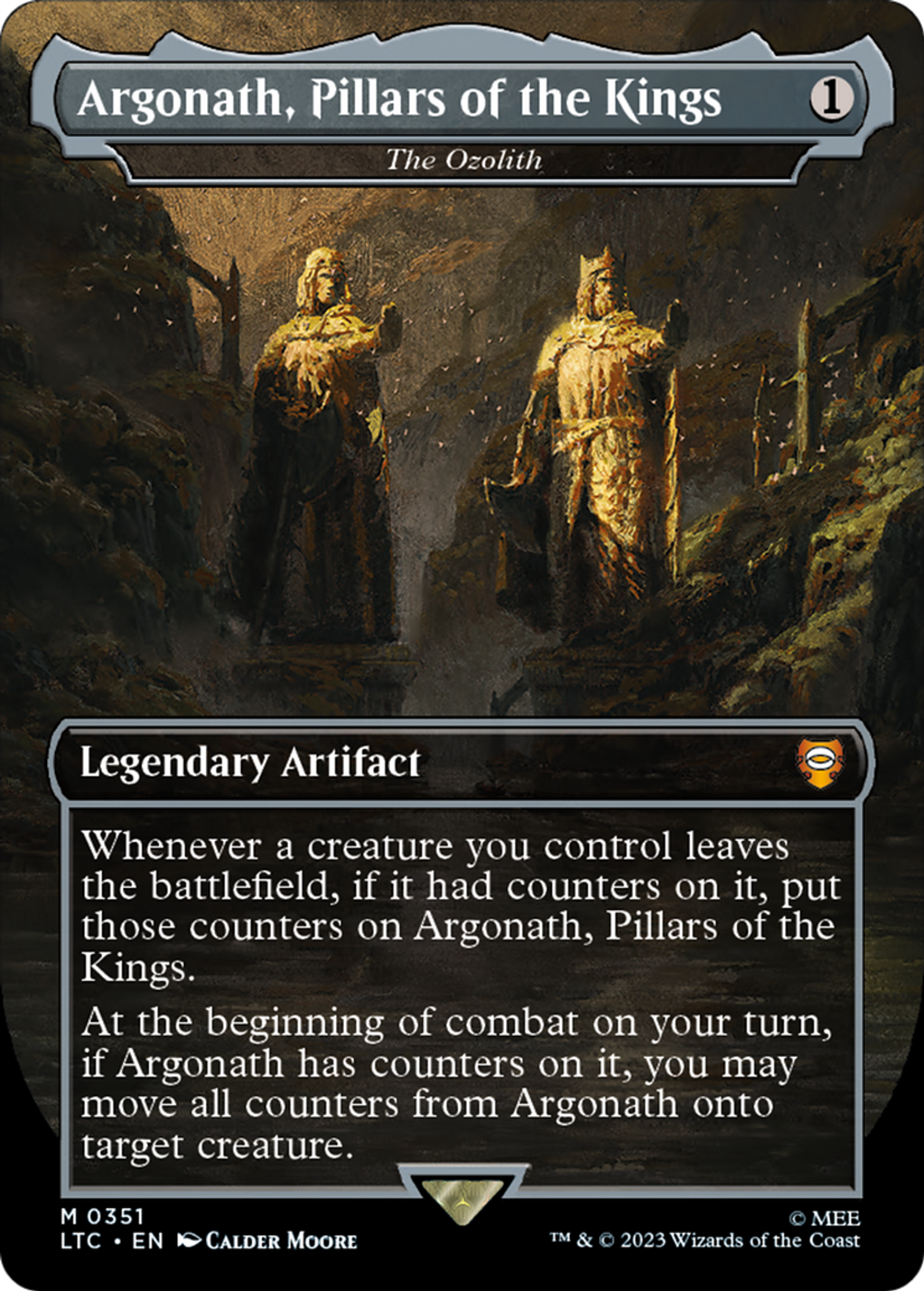 The Ozolith — Tales of Middle-earth Commander — Magic: The Gathering
