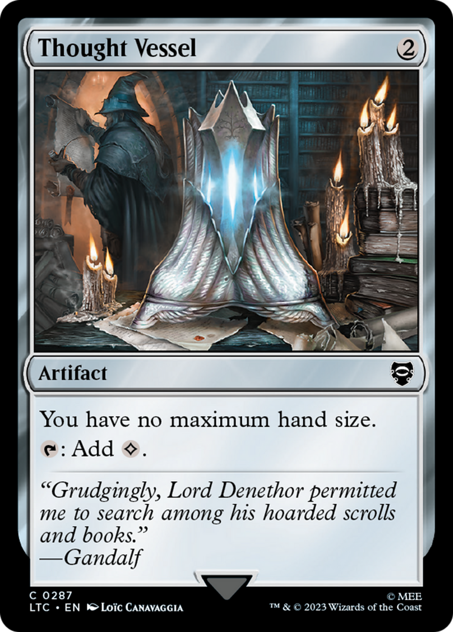 Thought Vessel — Tales of Middle-earth Commander — Magic: The Gathering