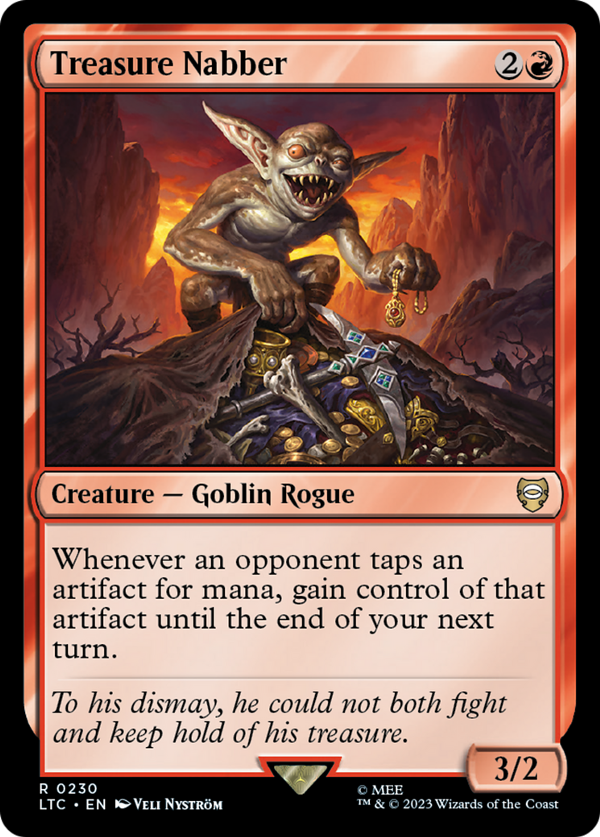 Treasure Nabber — Tales of Middle-earth Commander — Magic: The Gathering