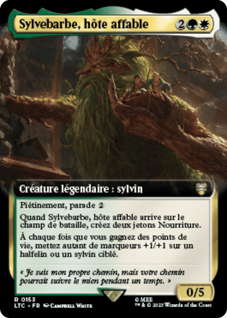 Sylvebarbe, hôte affable — Tales of Middle-earth Commander — Magic: The Gathering