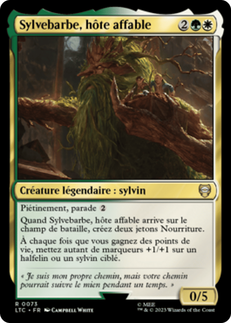 Sylvebarbe, hôte affable — Tales of Middle-earth Commander — Magic: The Gathering