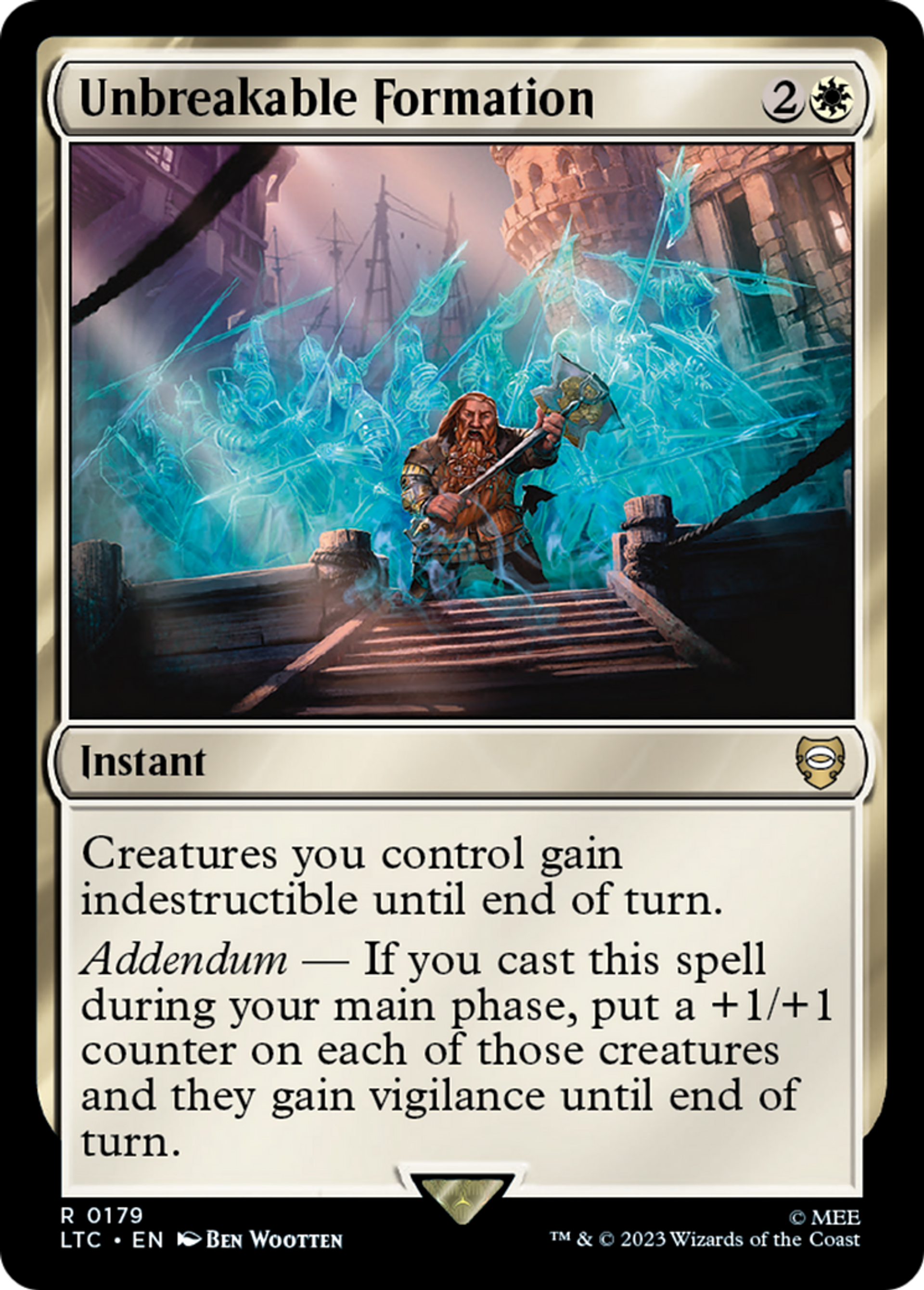 Unbreakable Formation — Tales of Middle-earth Commander — Magic: The Gathering