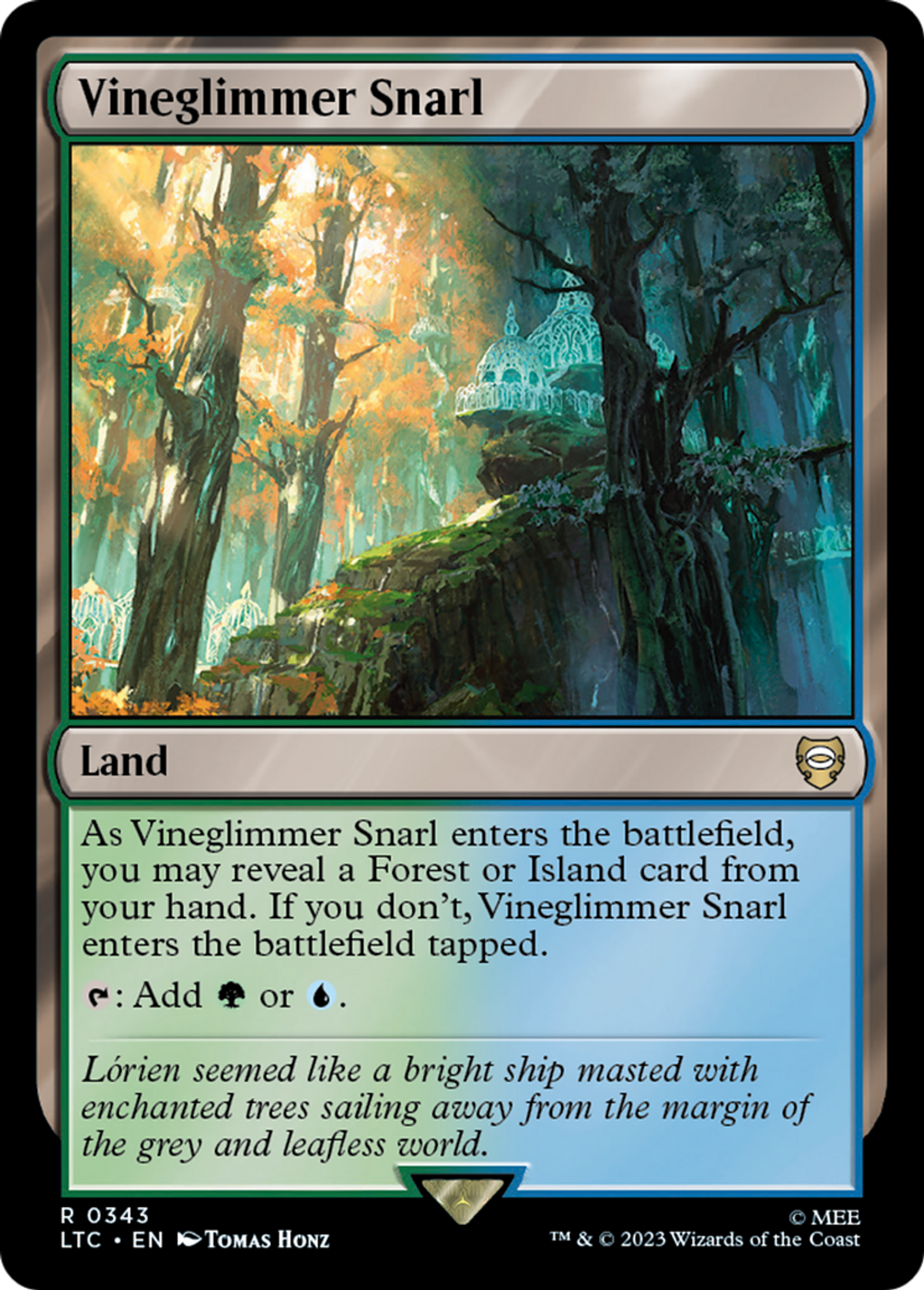 Vineglimmer Snarl — Tales of Middle-earth Commander — Magic: The Gathering