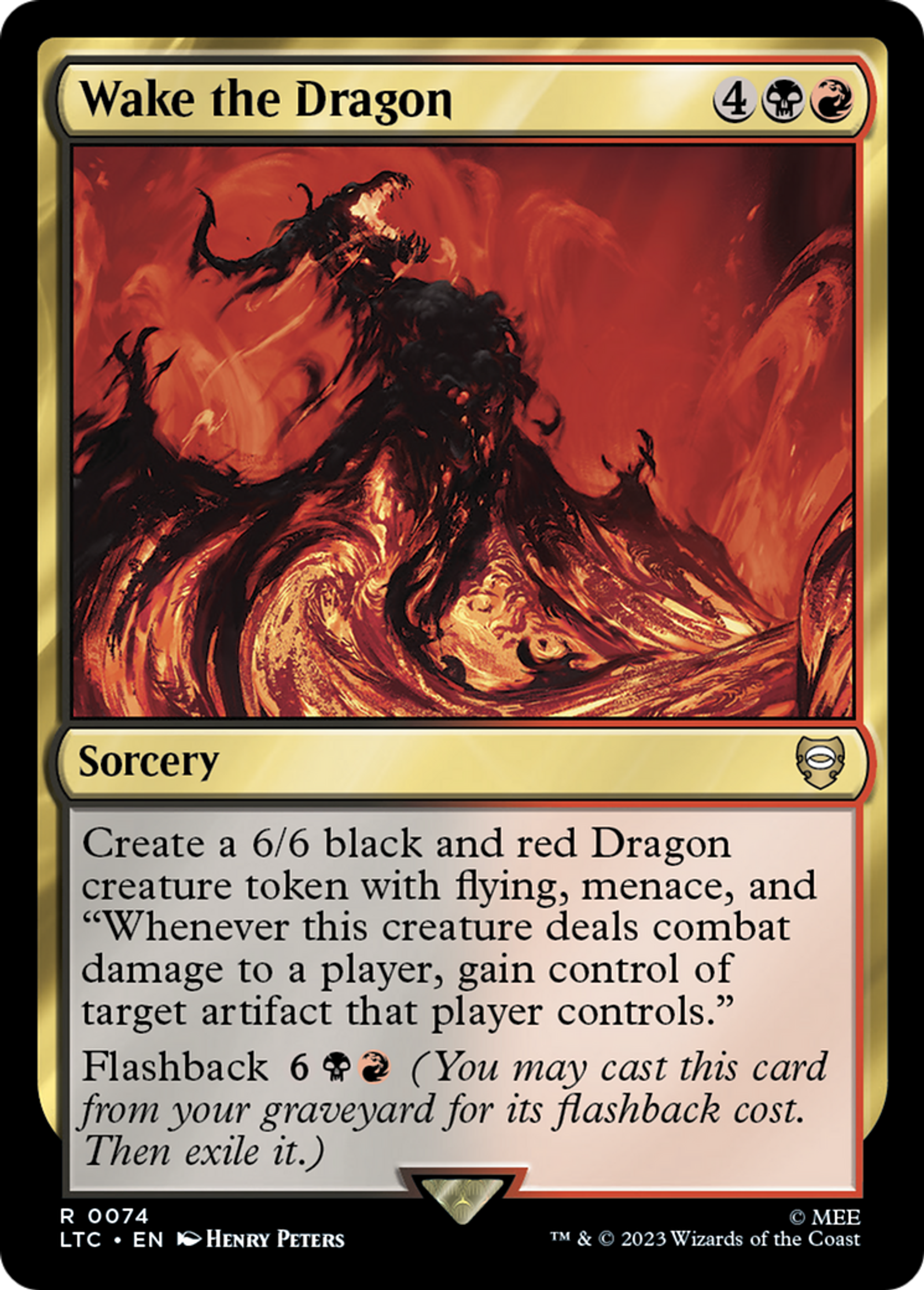 Wake the Dragon — Tales of Middle-earth Commander — Magic: The Gathering