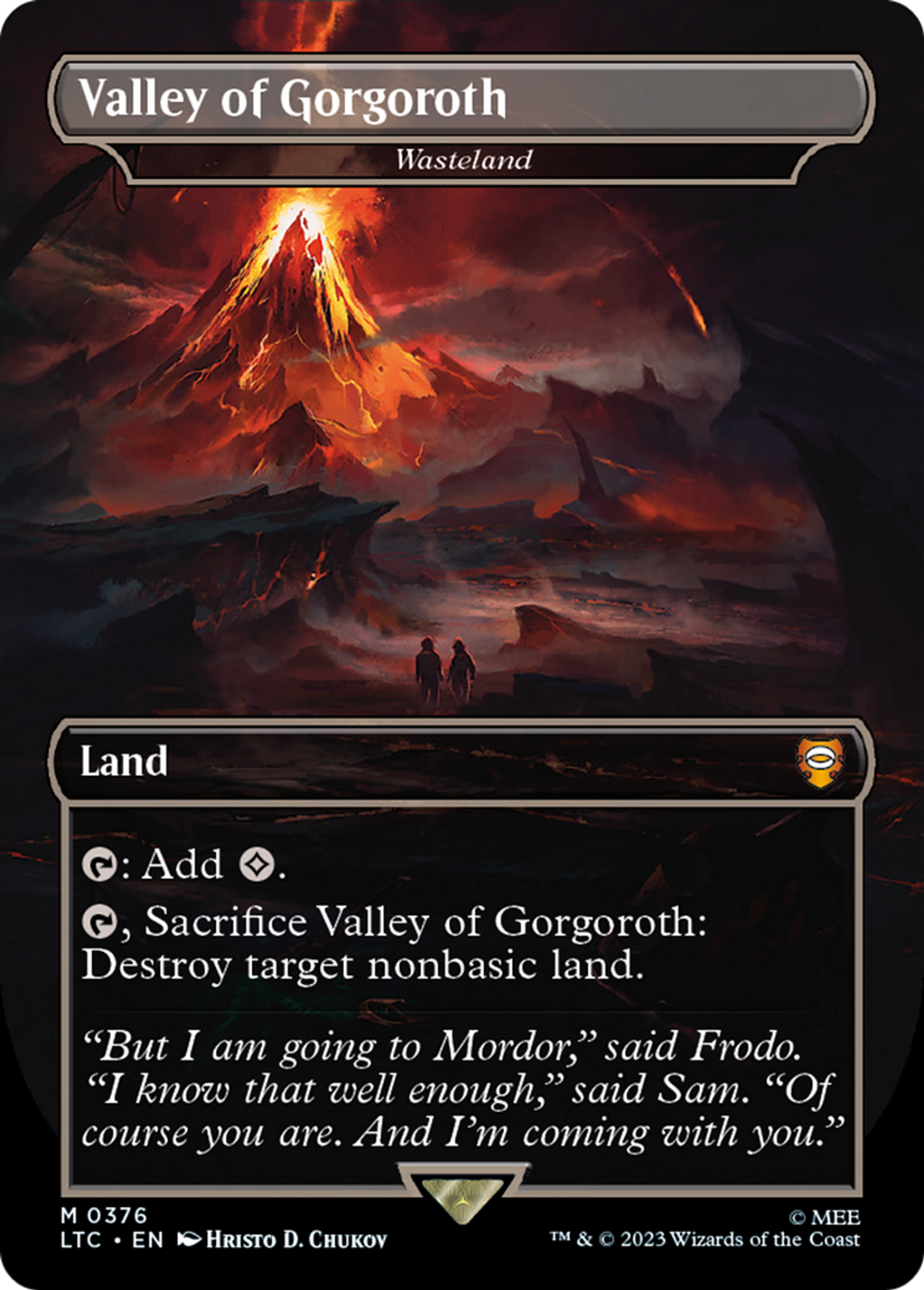 Wasteland — Tales of Middle-earth Commander — Magic: The Gathering