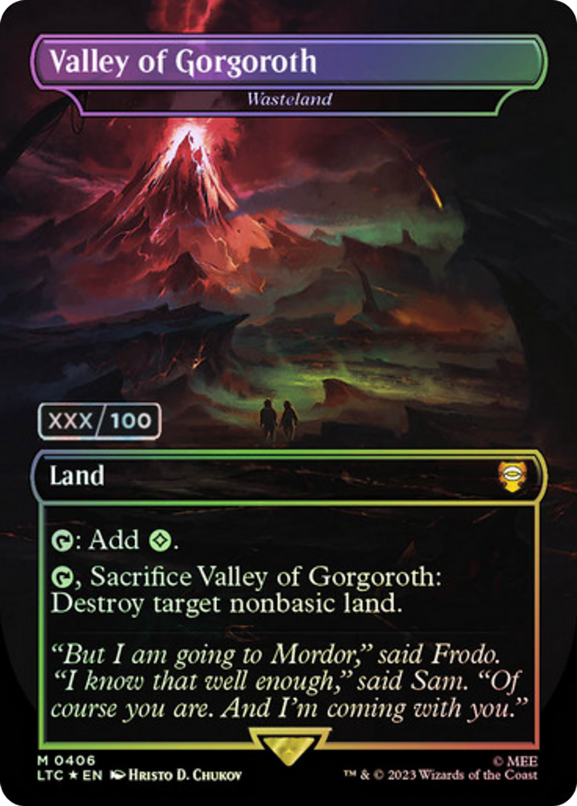 Wasteland — Tales of Middle-earth Commander — Magic: The Gathering
