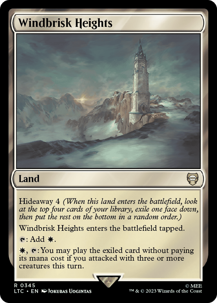Windbrisk Heights — Tales of Middle-earth Commander — Magic: The Gathering