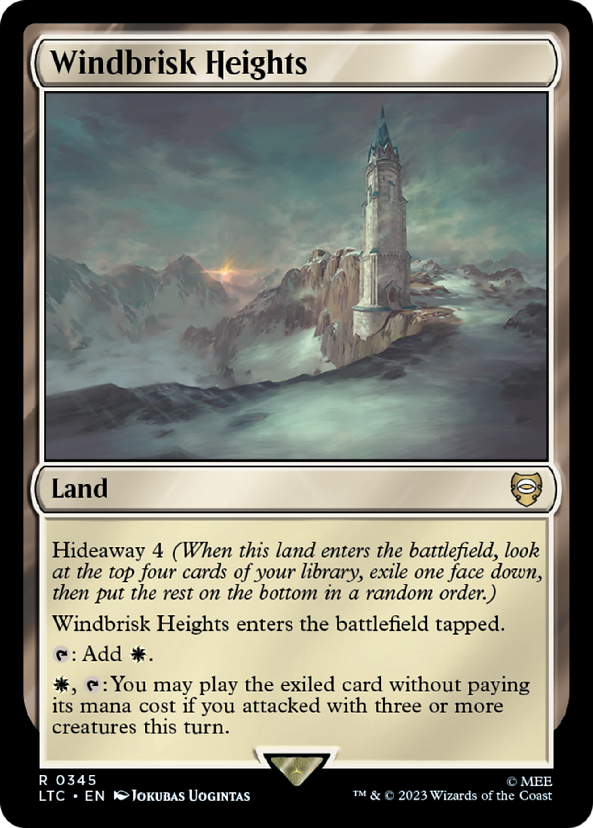 Windbrisk Heights — Tales of Middle-earth Commander — Magic: The Gathering