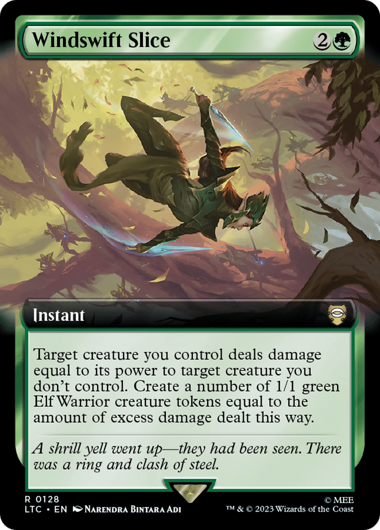 Windswift Slice — Tales of Middle-earth Commander — Magic: The Gathering