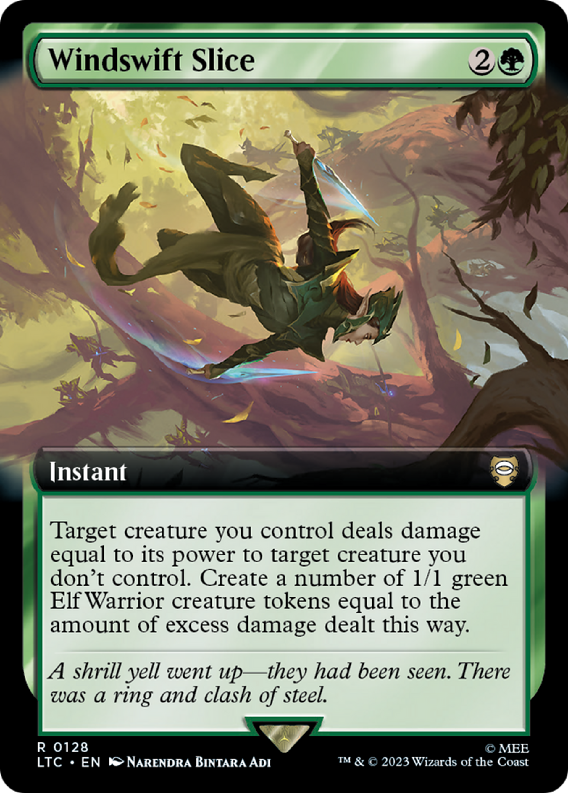 Windswift Slice — Tales of Middle-earth Commander — Magic: The Gathering
