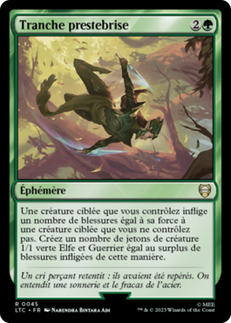 Tranche prestebrise — Tales of Middle-earth Commander — Magic: The Gathering