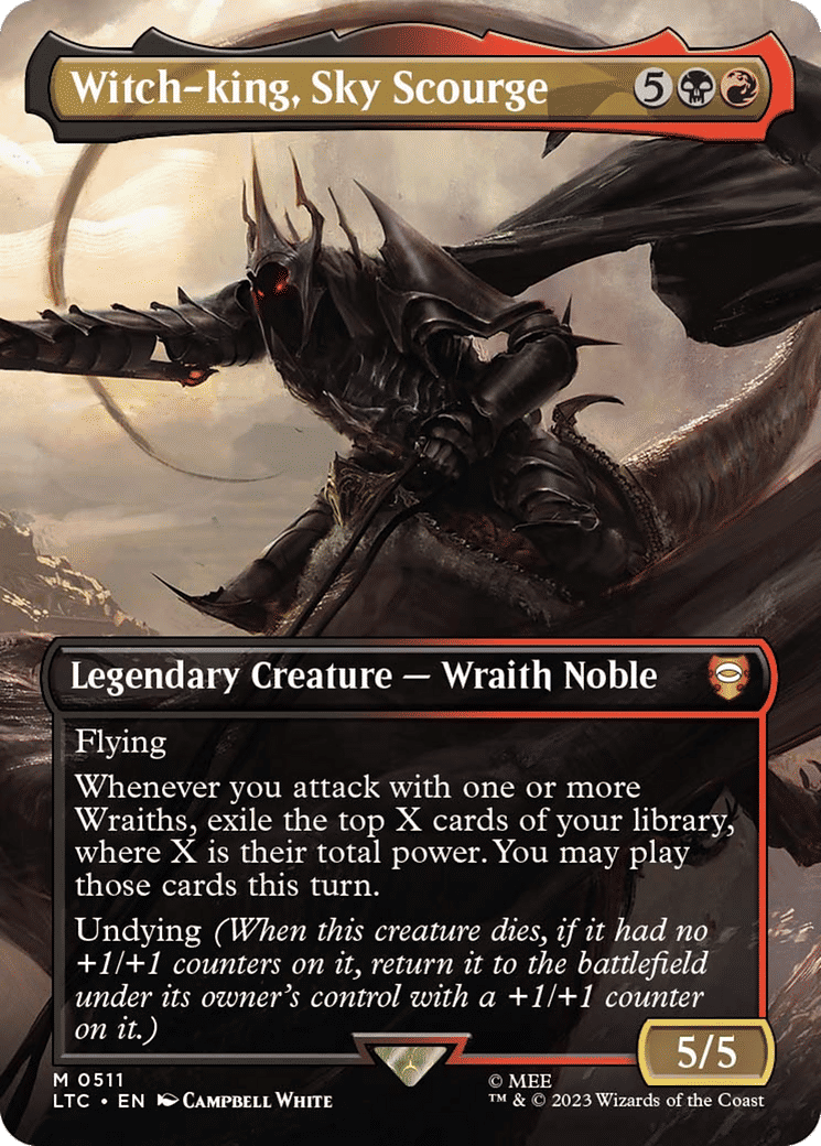 Witch-king, Sky Scourge — Tales of Middle-earth Commander — Magic: The Gathering