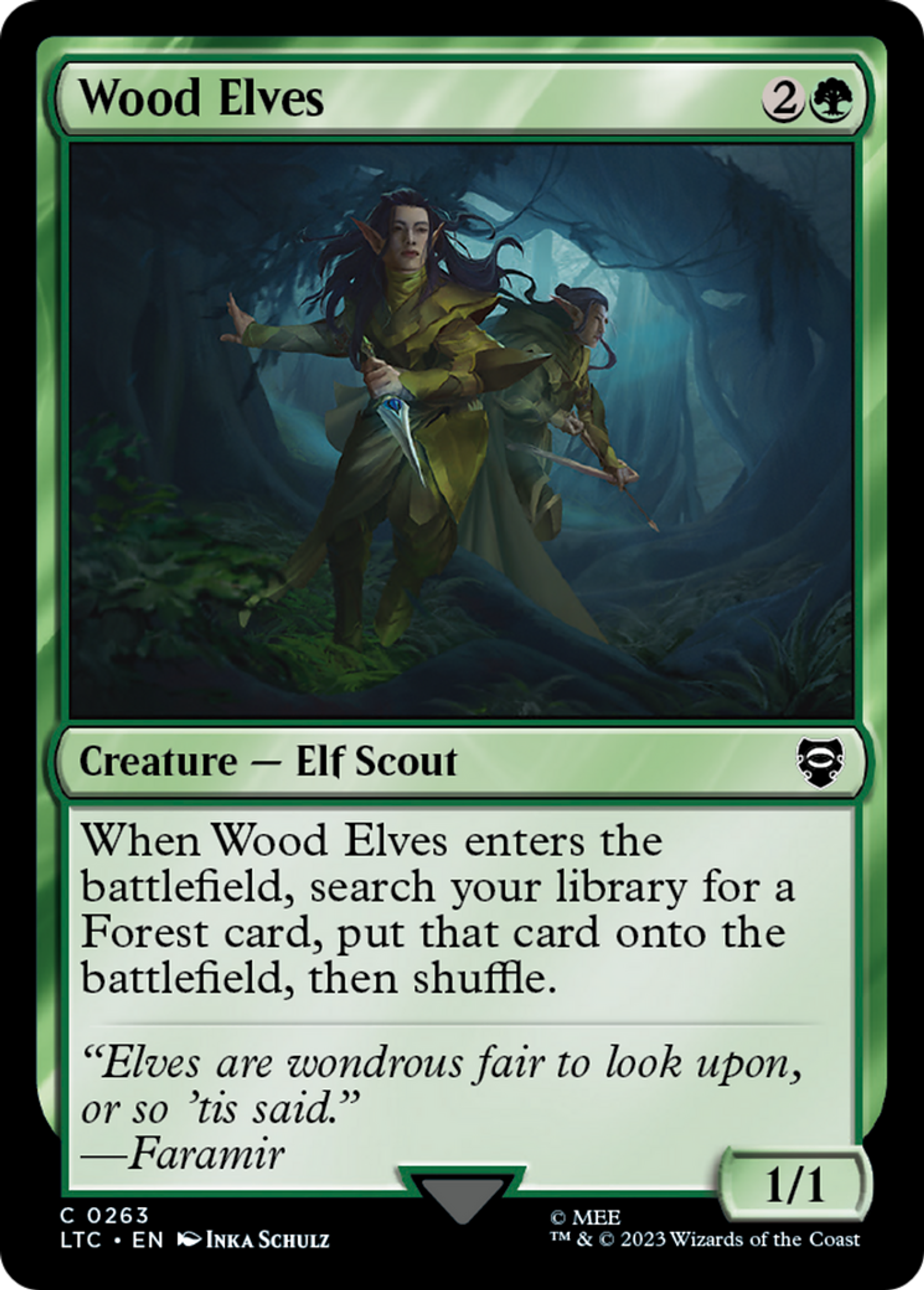 Wood Elves — Tales of Middle-earth Commander — Magic: The Gathering