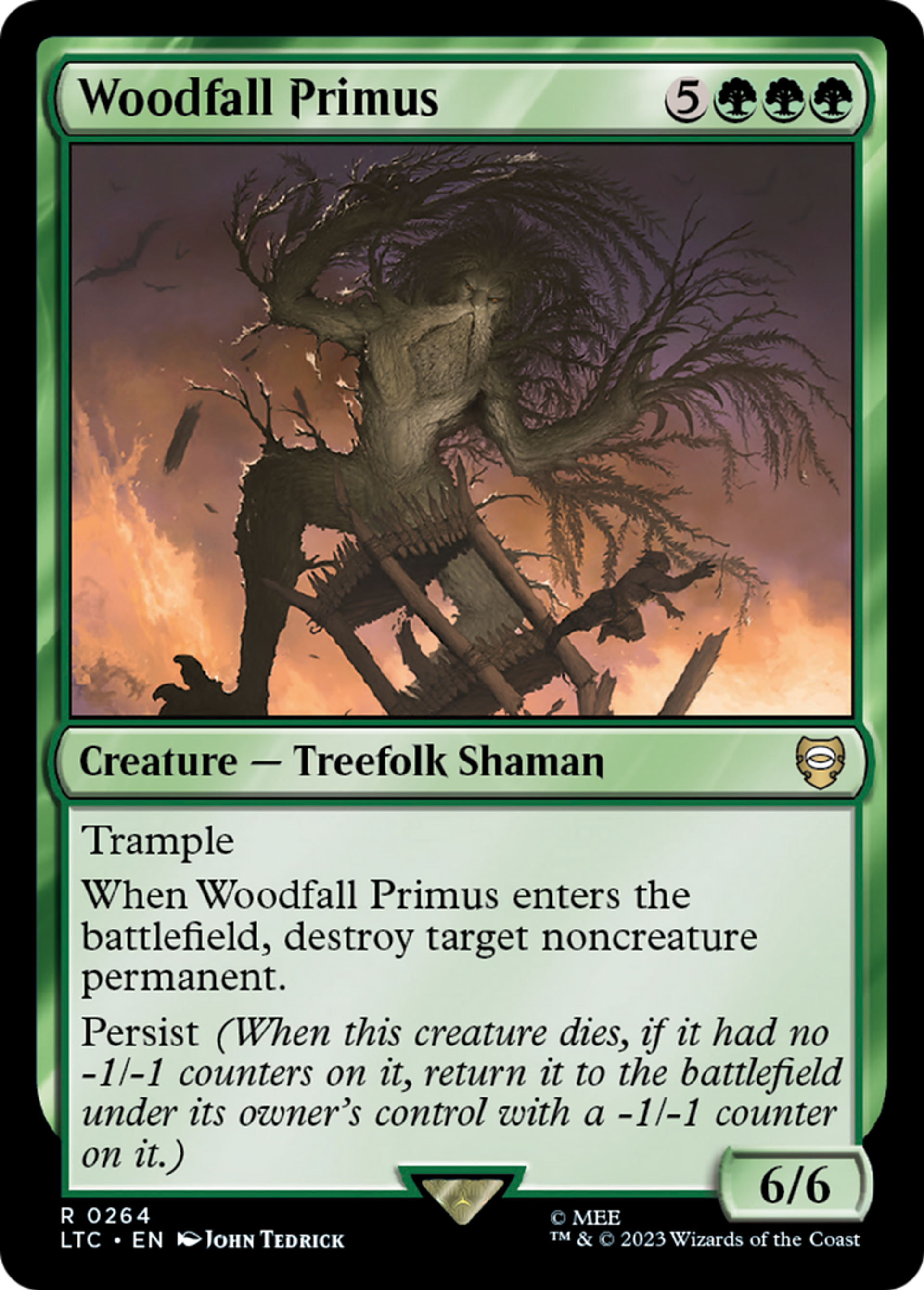 Woodfall Primus — Tales of Middle-earth Commander — Magic: The Gathering