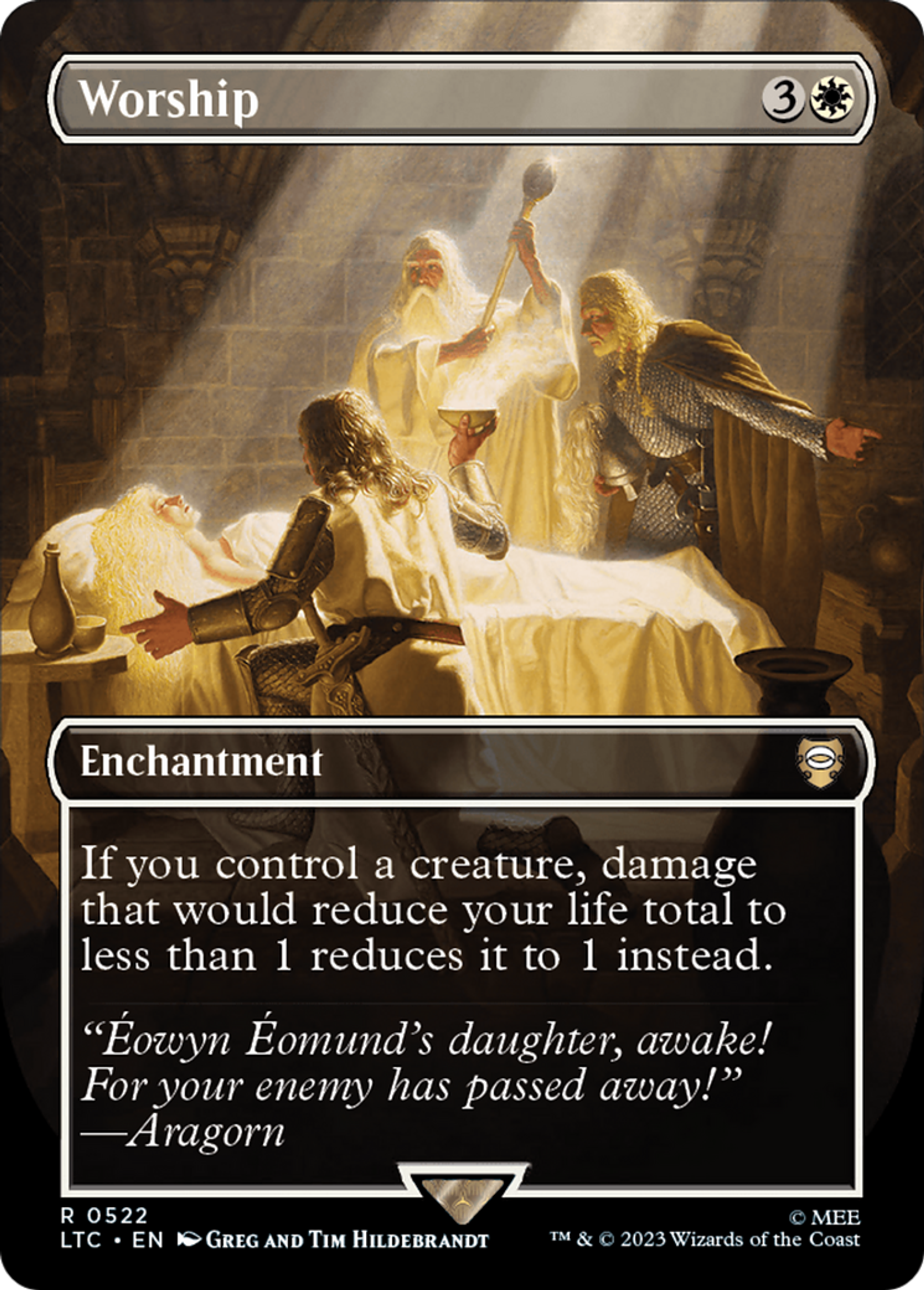 Worship — Tales of Middle-earth Commander — Magic: The Gathering
