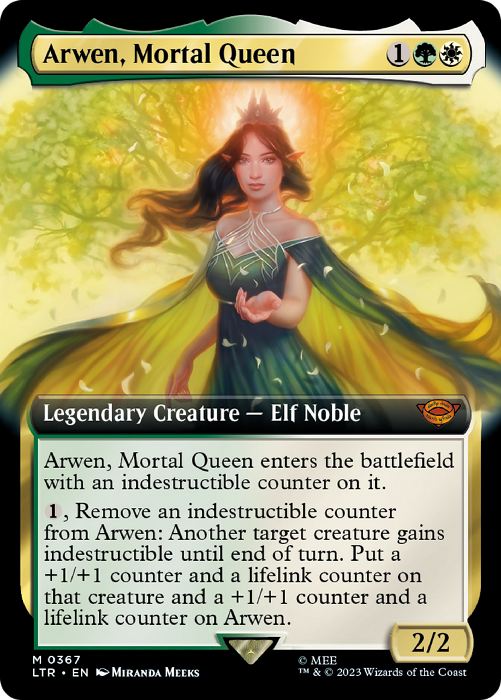 Arwen, Mortal Queen — The Lord of the Rings: Tales of Middle-earth — Magic: The Gathering