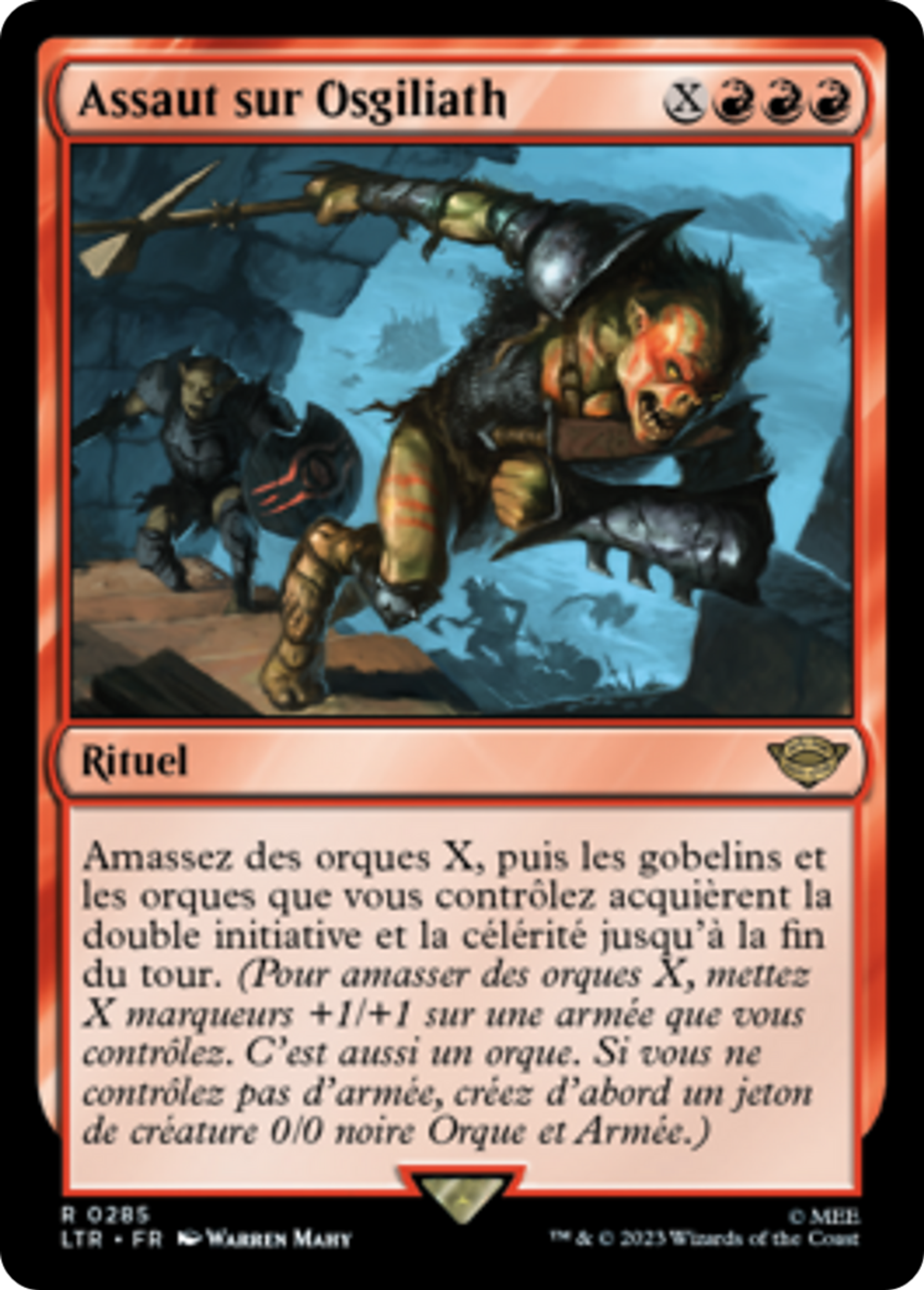 Assaut sur Osgiliath — The Lord of the Rings: Tales of Middle-earth — Magic: The Gathering