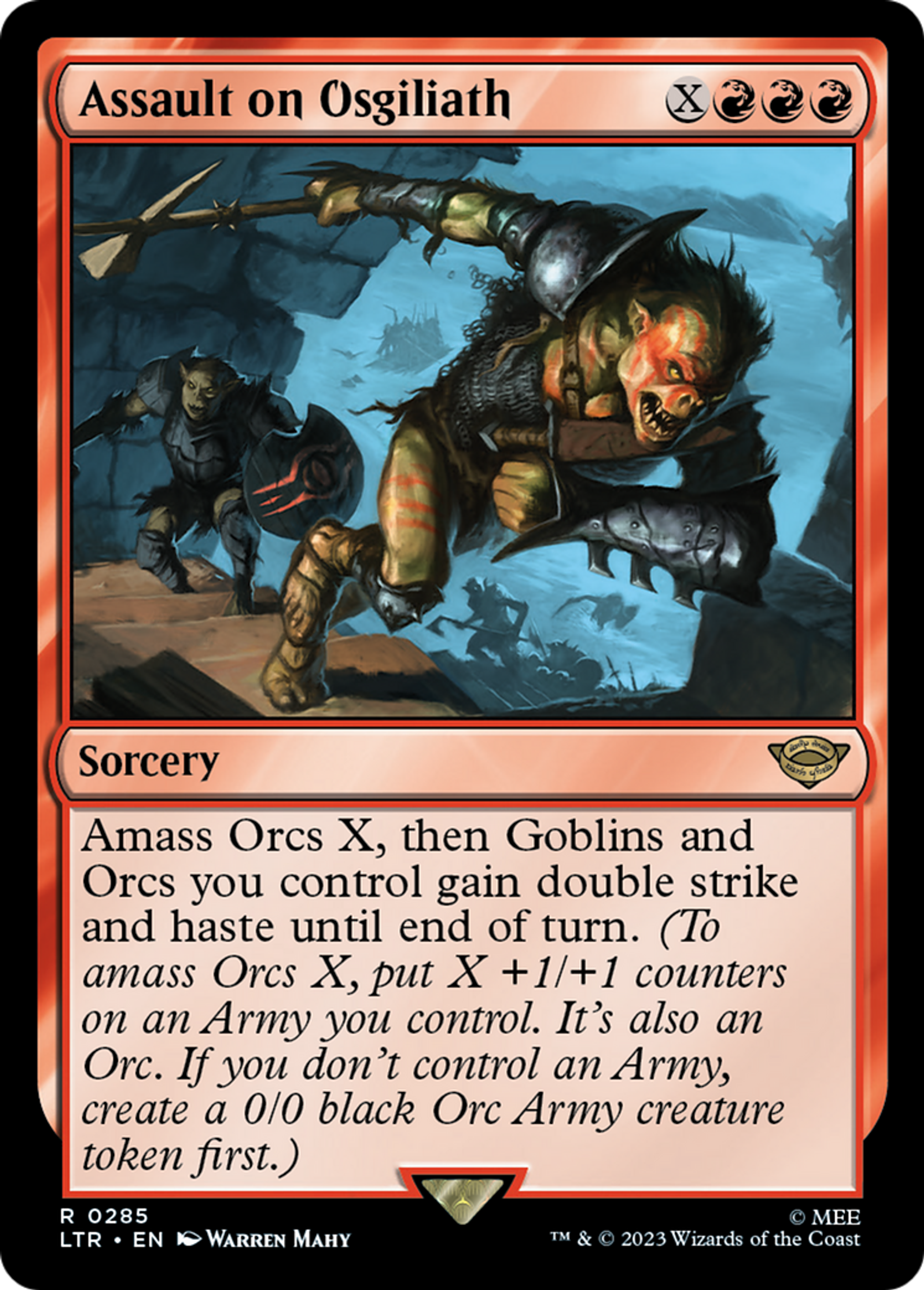 Assault on Osgiliath — The Lord of the Rings: Tales of Middle-earth — Magic: The Gathering