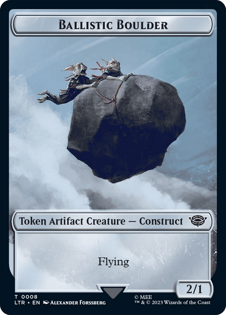 Ballistic Boulder — The Lord of the Rings: Tales of Middle-earth — Magic: The Gathering