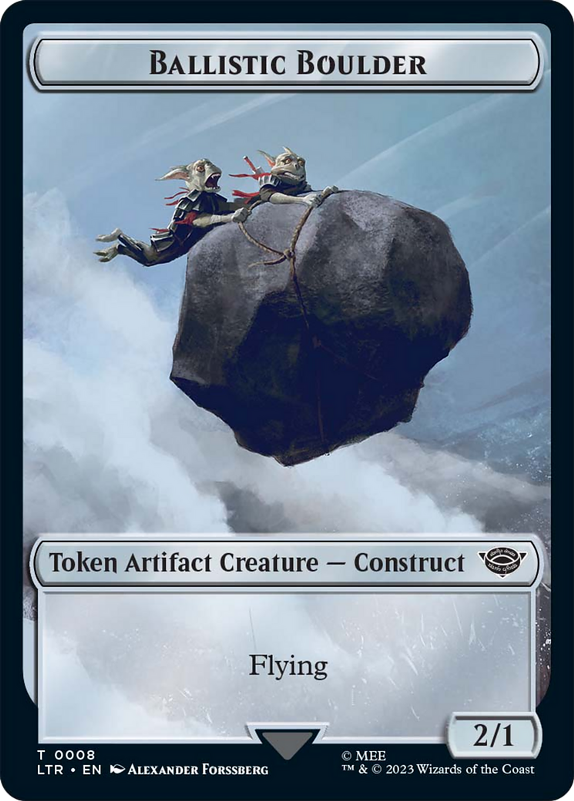 Ballistic Boulder — The Lord of the Rings: Tales of Middle-earth — Magic: The Gathering