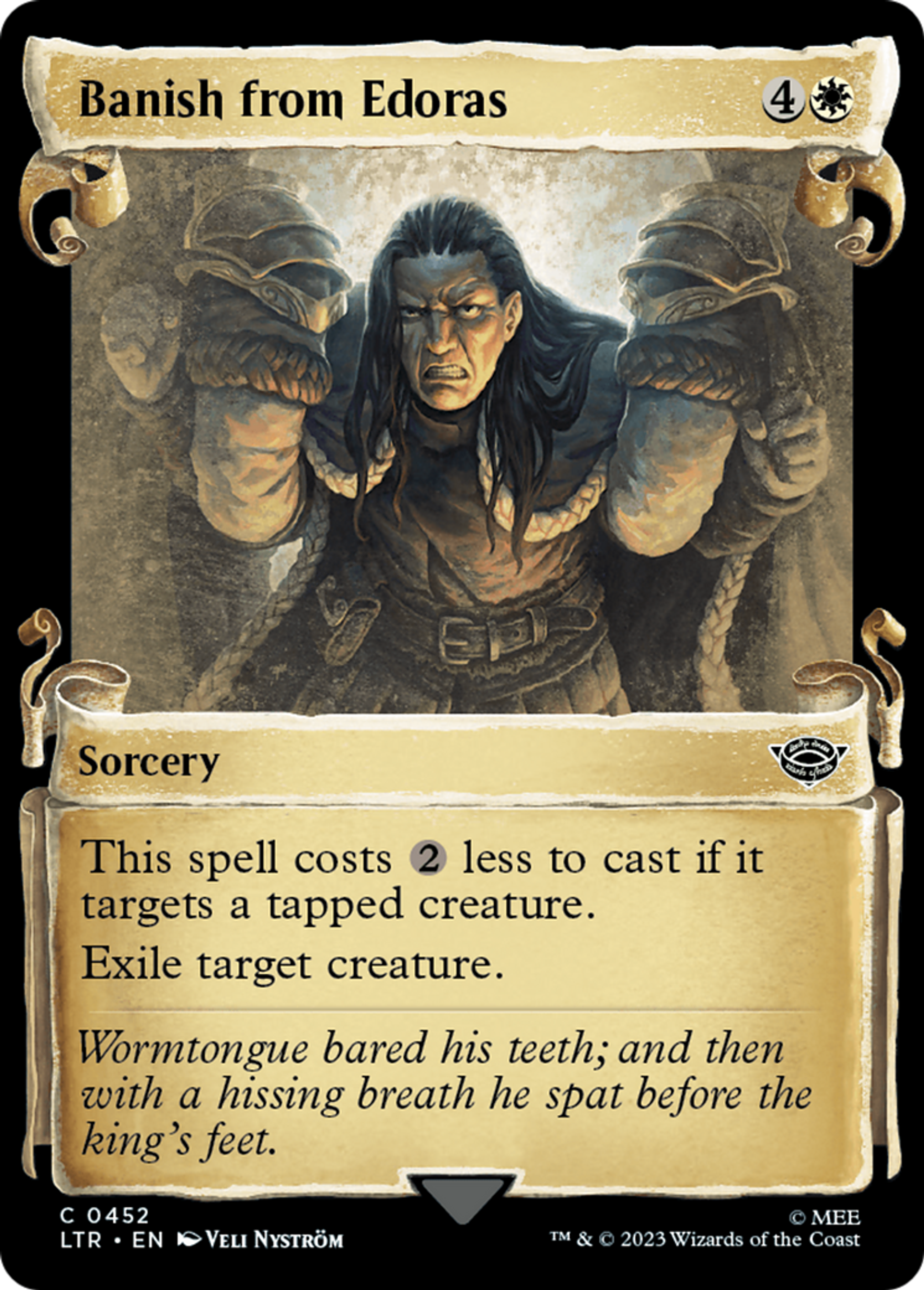Banish from Edoras — The Lord of the Rings: Tales of Middle-earth — Magic: The Gathering