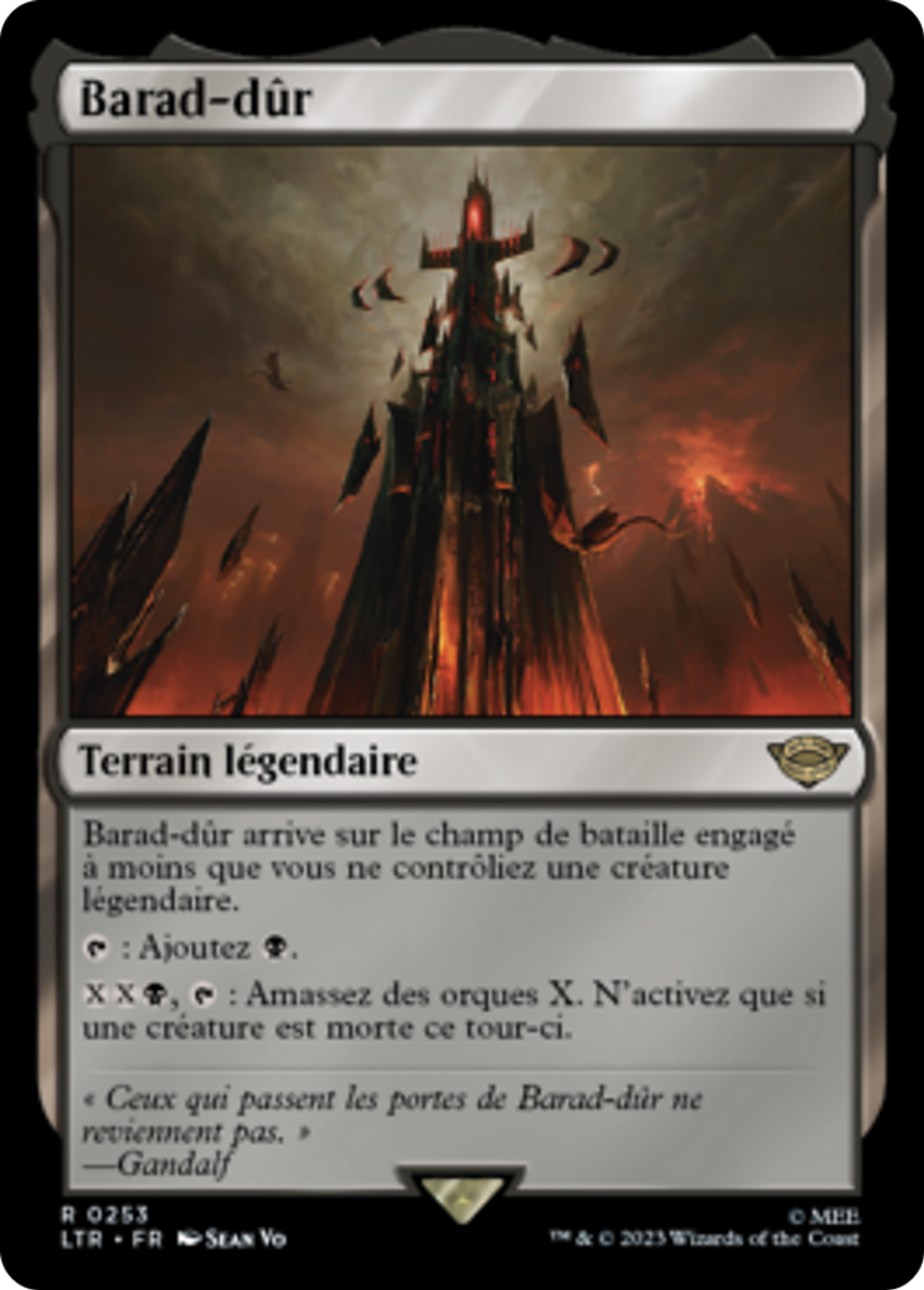 Barad-dûr — The Lord of the Rings: Tales of Middle-earth — Magic: The Gathering
