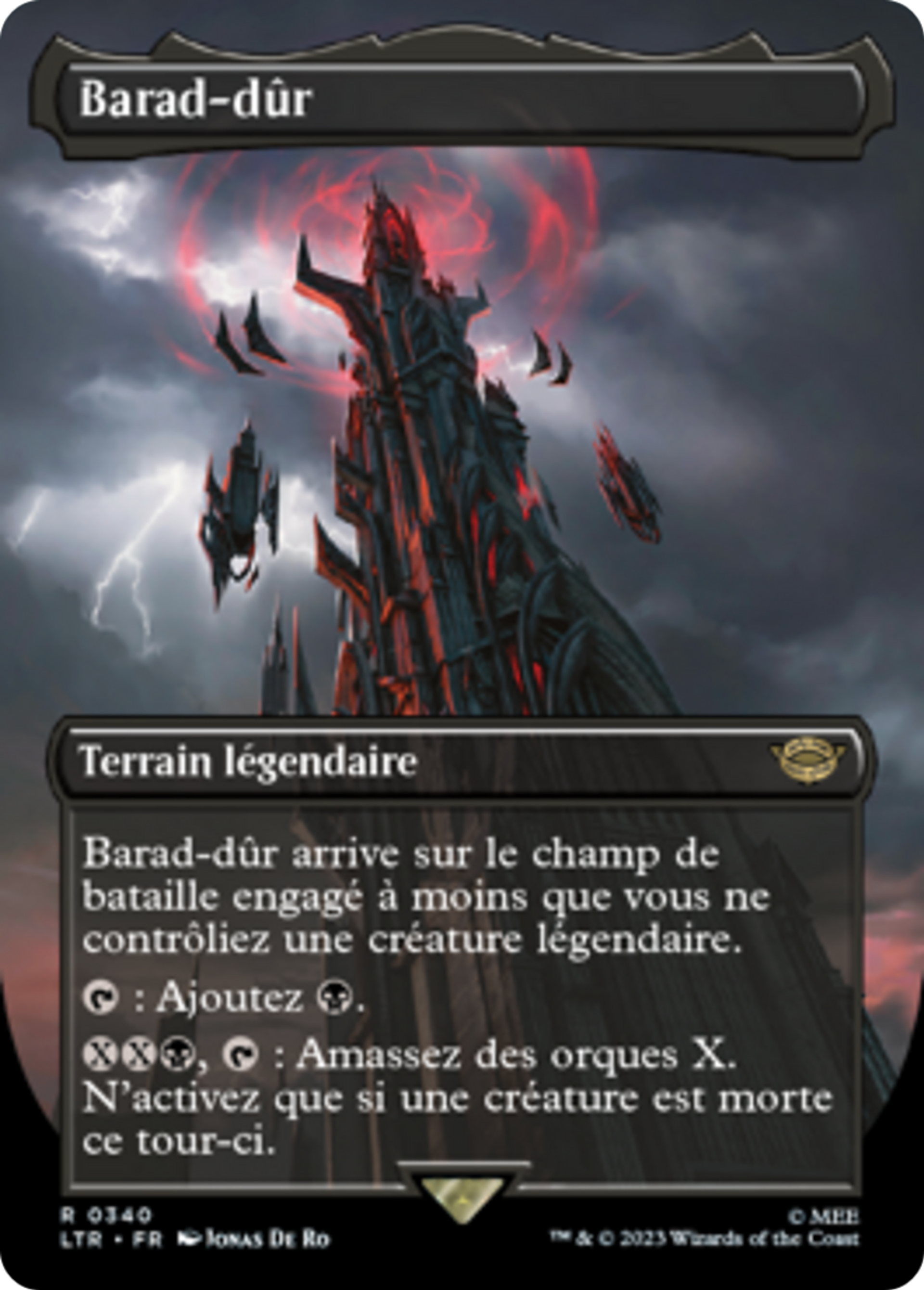 Barad-dûr — The Lord of the Rings: Tales of Middle-earth — Magic: The Gathering