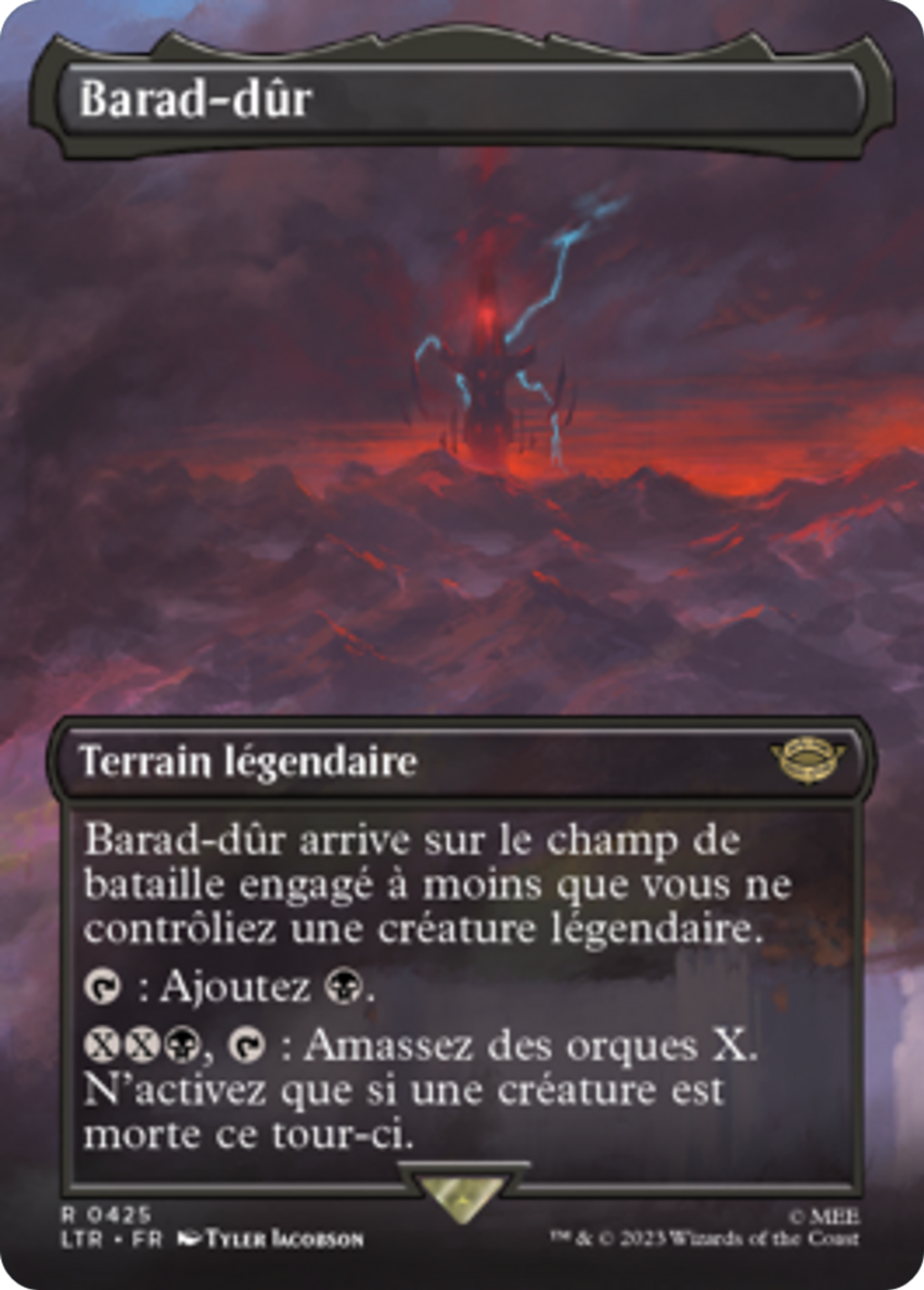 Barad-dûr — The Lord of the Rings: Tales of Middle-earth — Magic: The Gathering