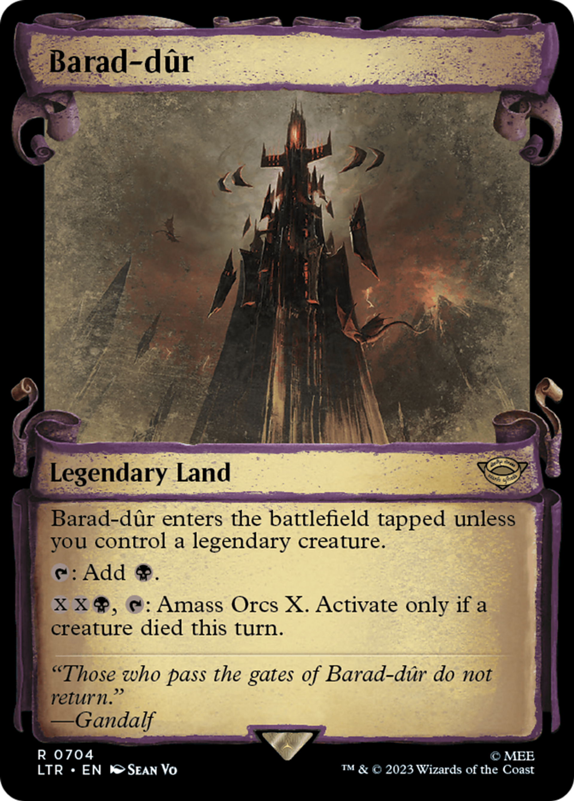 Barad-dûr — The Lord of the Rings: Tales of Middle-earth — Magic: The Gathering
