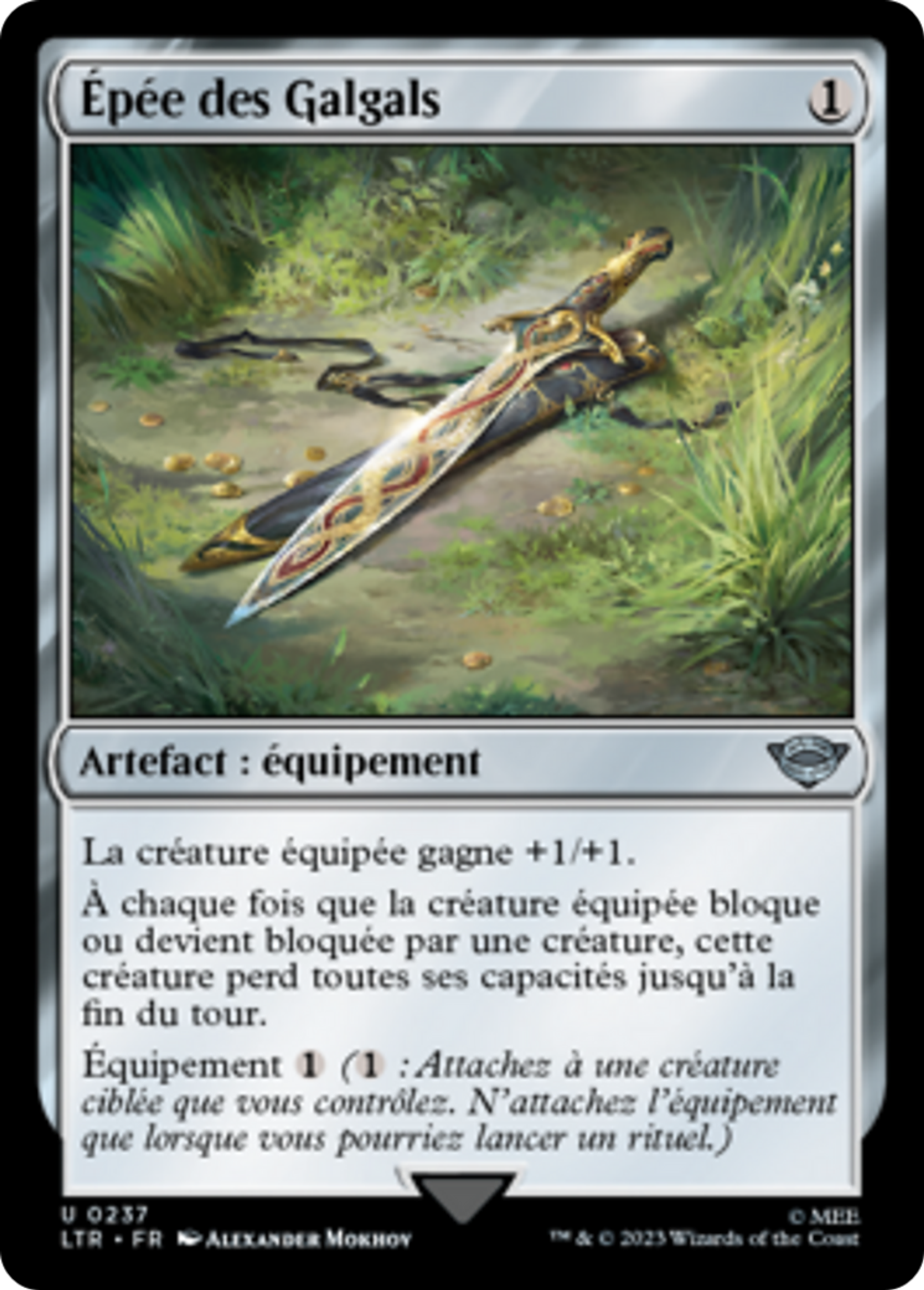 Épée des Galgals — The Lord of the Rings: Tales of Middle-earth — Magic: The Gathering