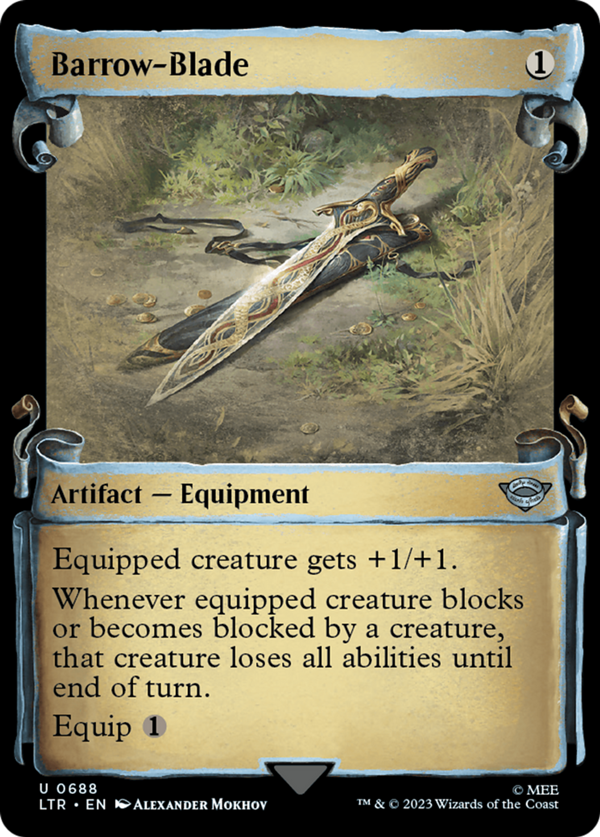 Barrow-Blade — The Lord of the Rings: Tales of Middle-earth — Magic: The Gathering