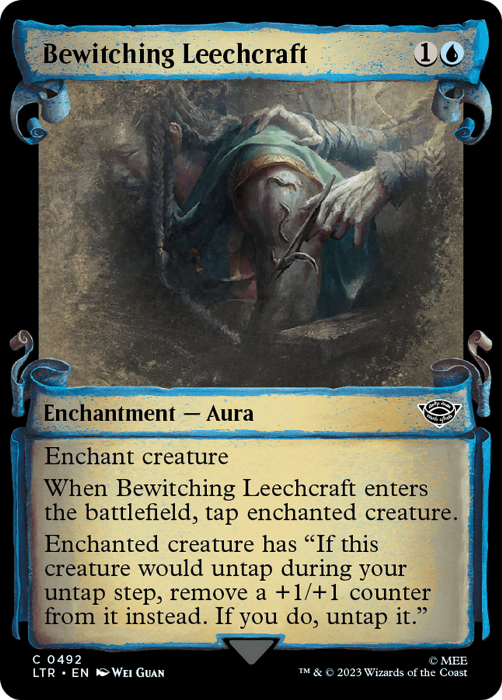 Bewitching Leechcraft — The Lord of the Rings: Tales of Middle-earth — Magic: The Gathering