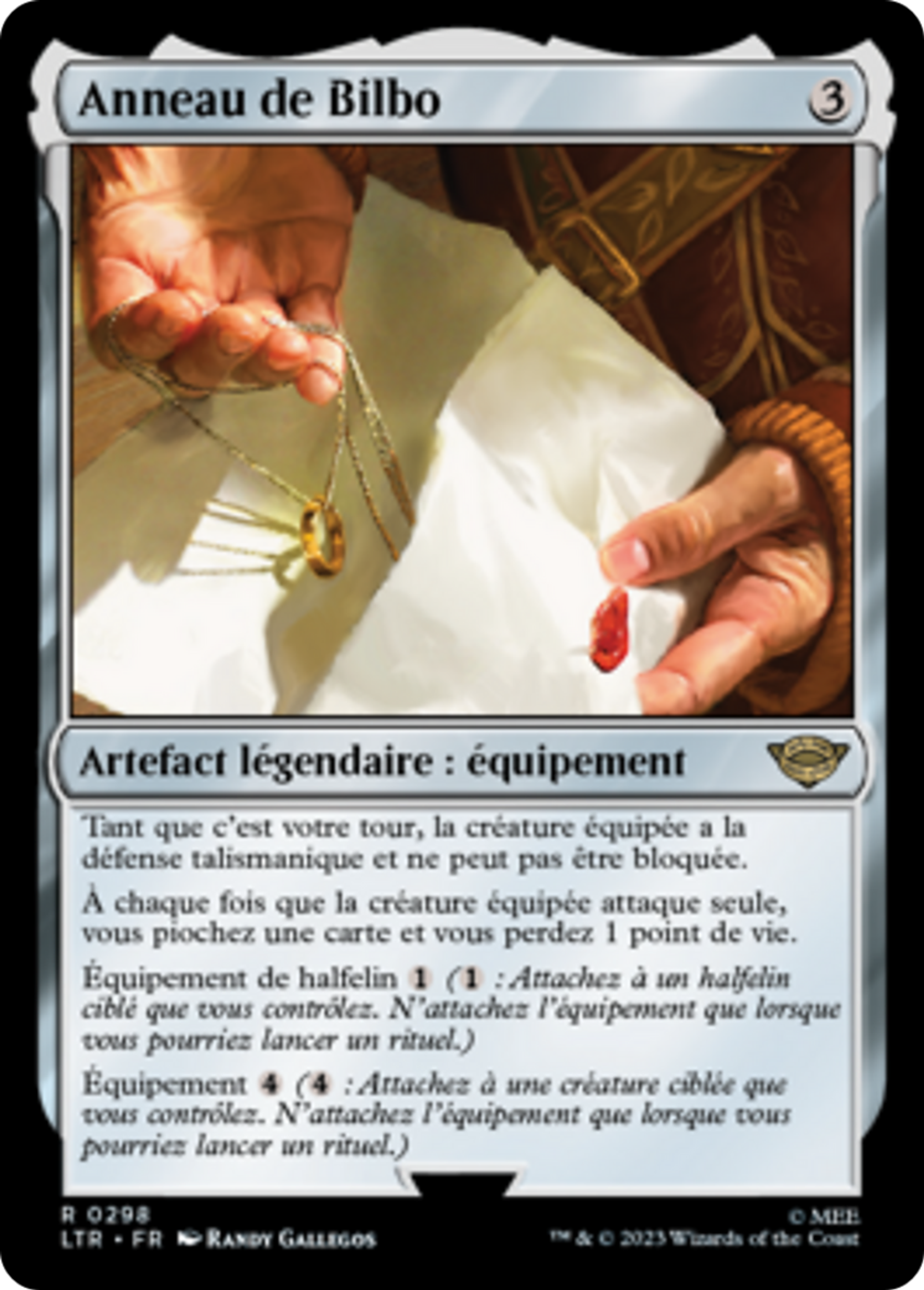 Anneau de Bilbo — The Lord of the Rings: Tales of Middle-earth — Magic: The Gathering