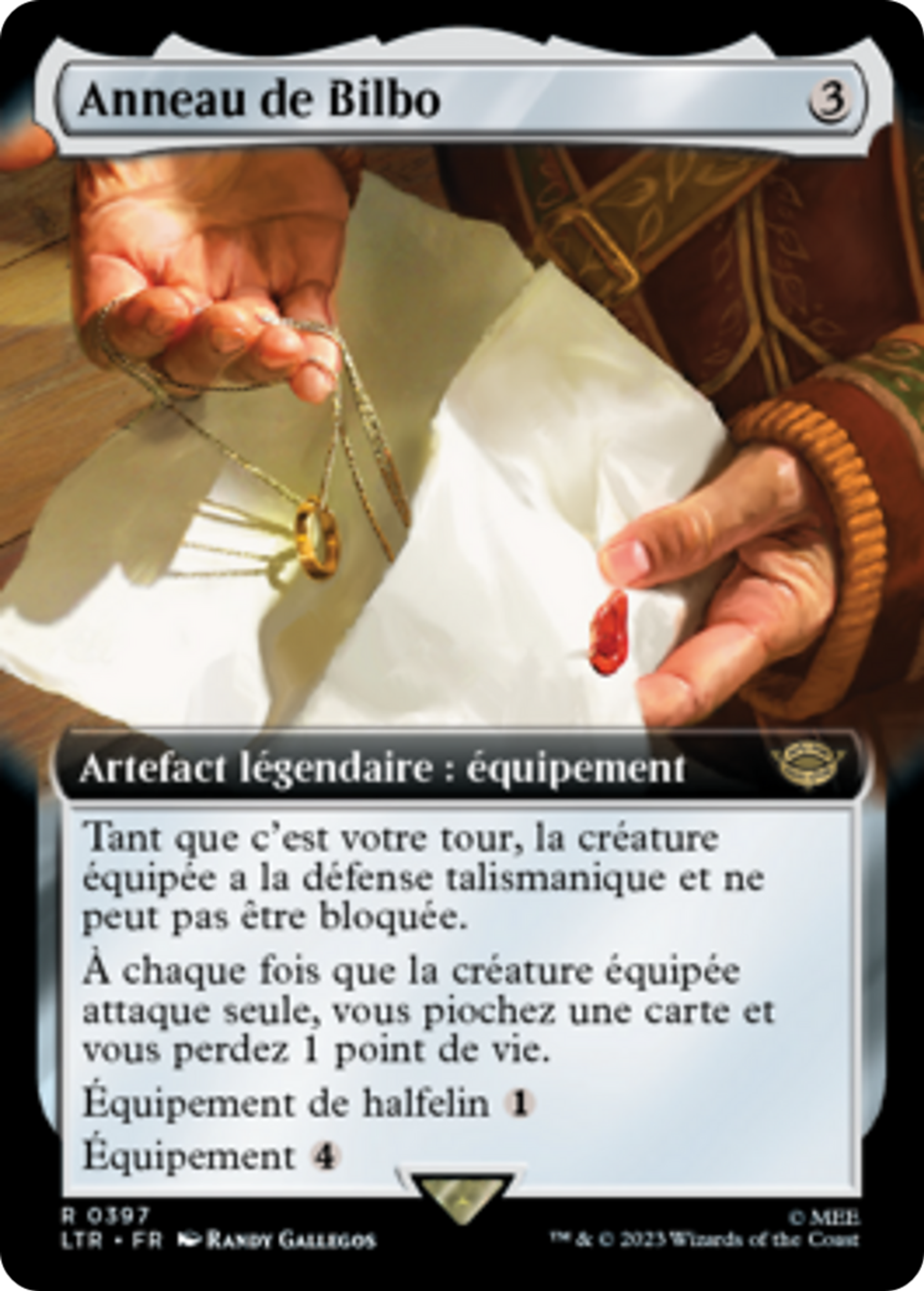 Anneau de Bilbo — The Lord of the Rings: Tales of Middle-earth — Magic: The Gathering