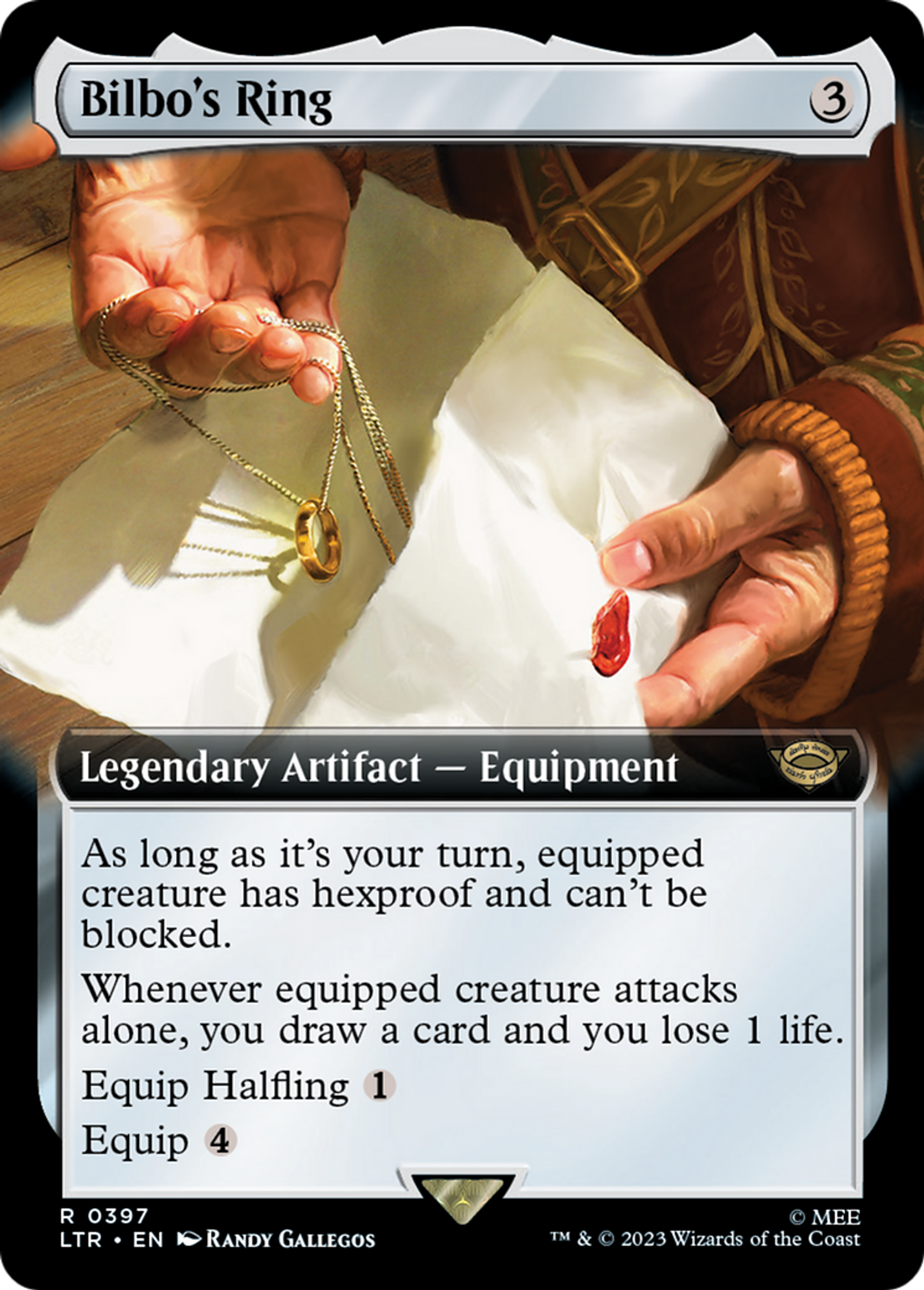Anneau de Bilbo — The Lord of the Rings: Tales of Middle-earth — Magic: The Gathering