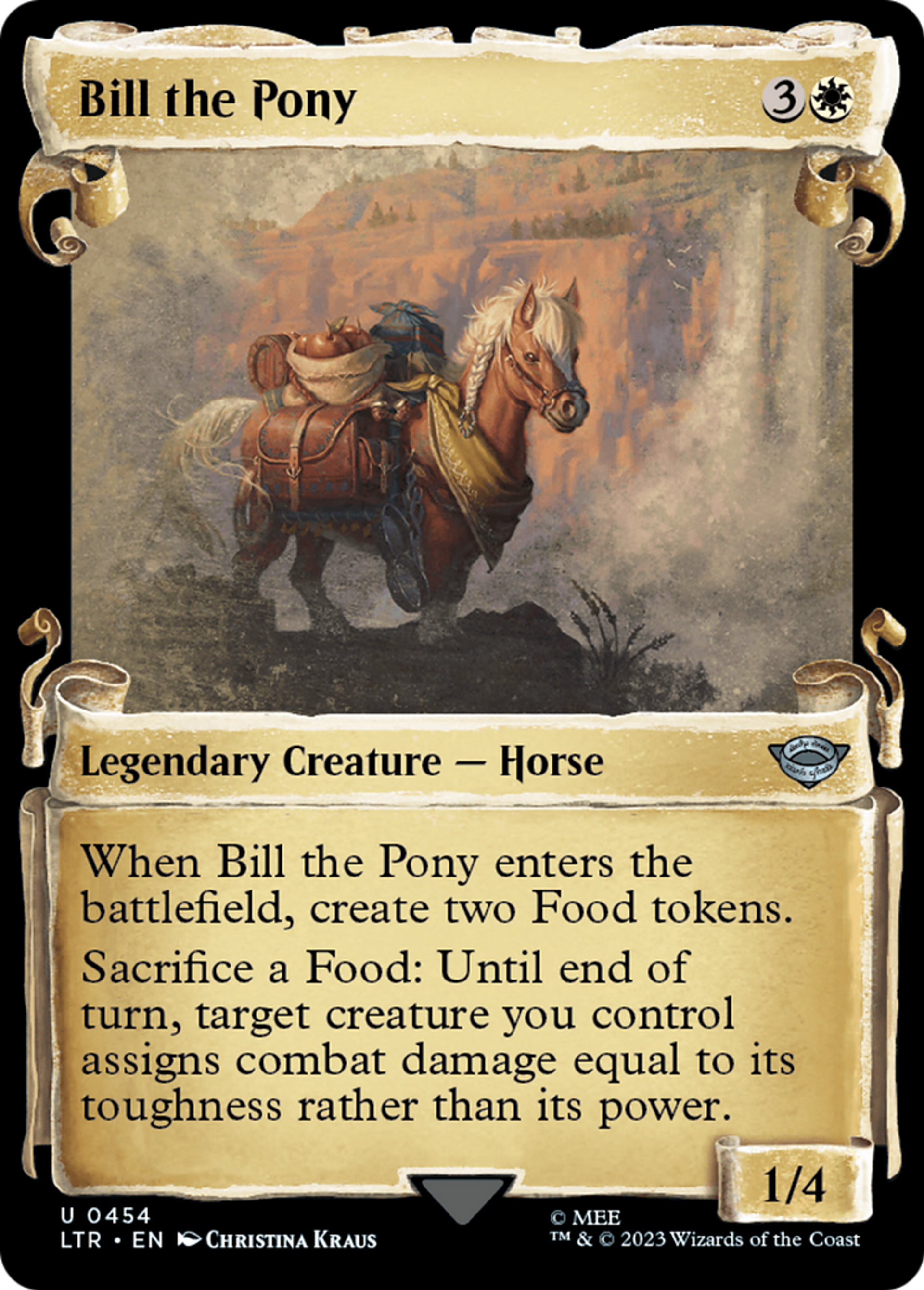 Bill the Pony — The Lord of the Rings: Tales of Middle-earth — Magic: The Gathering