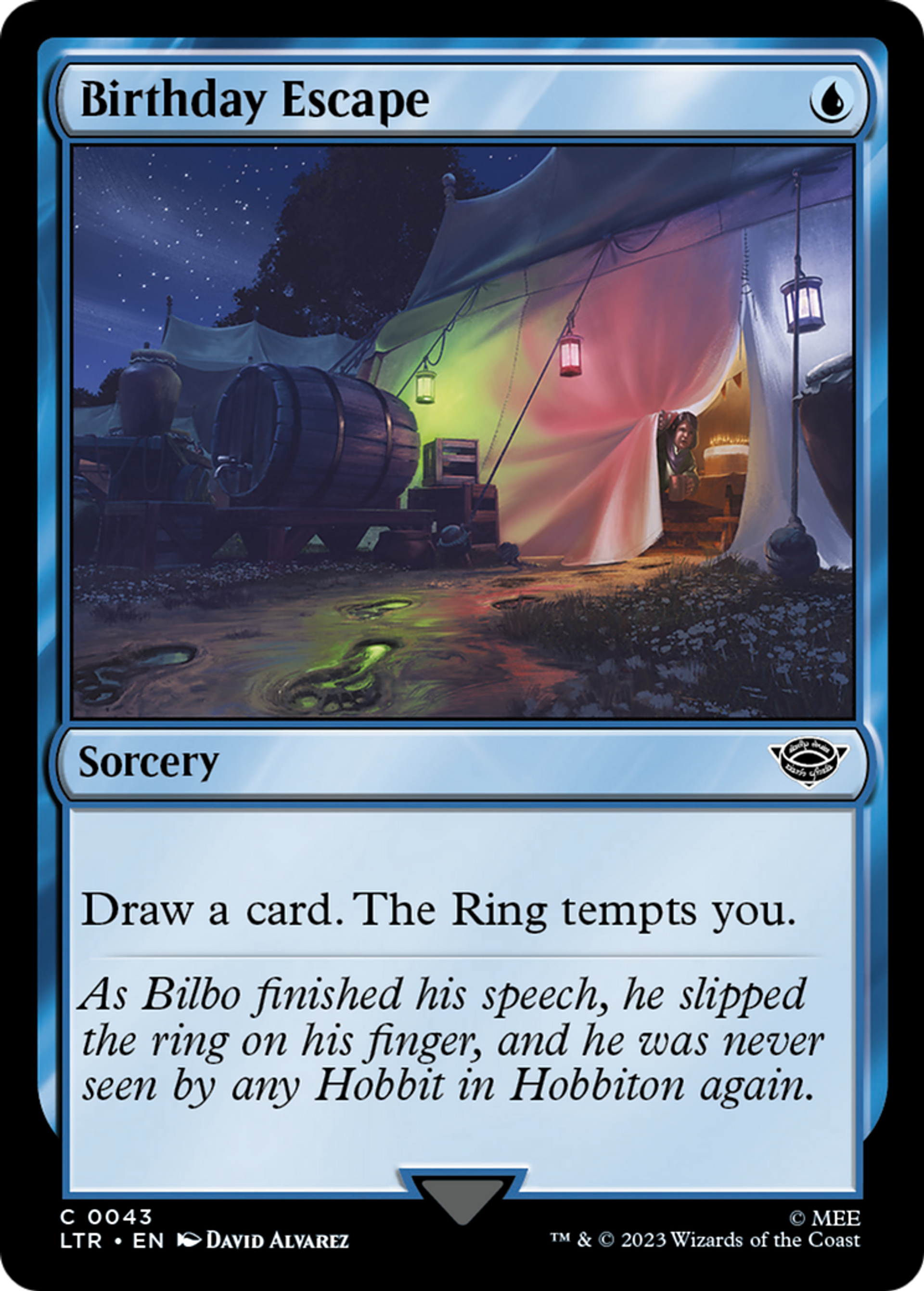 Birthday Escape — The Lord of the Rings: Tales of Middle-earth — Magic: The Gathering