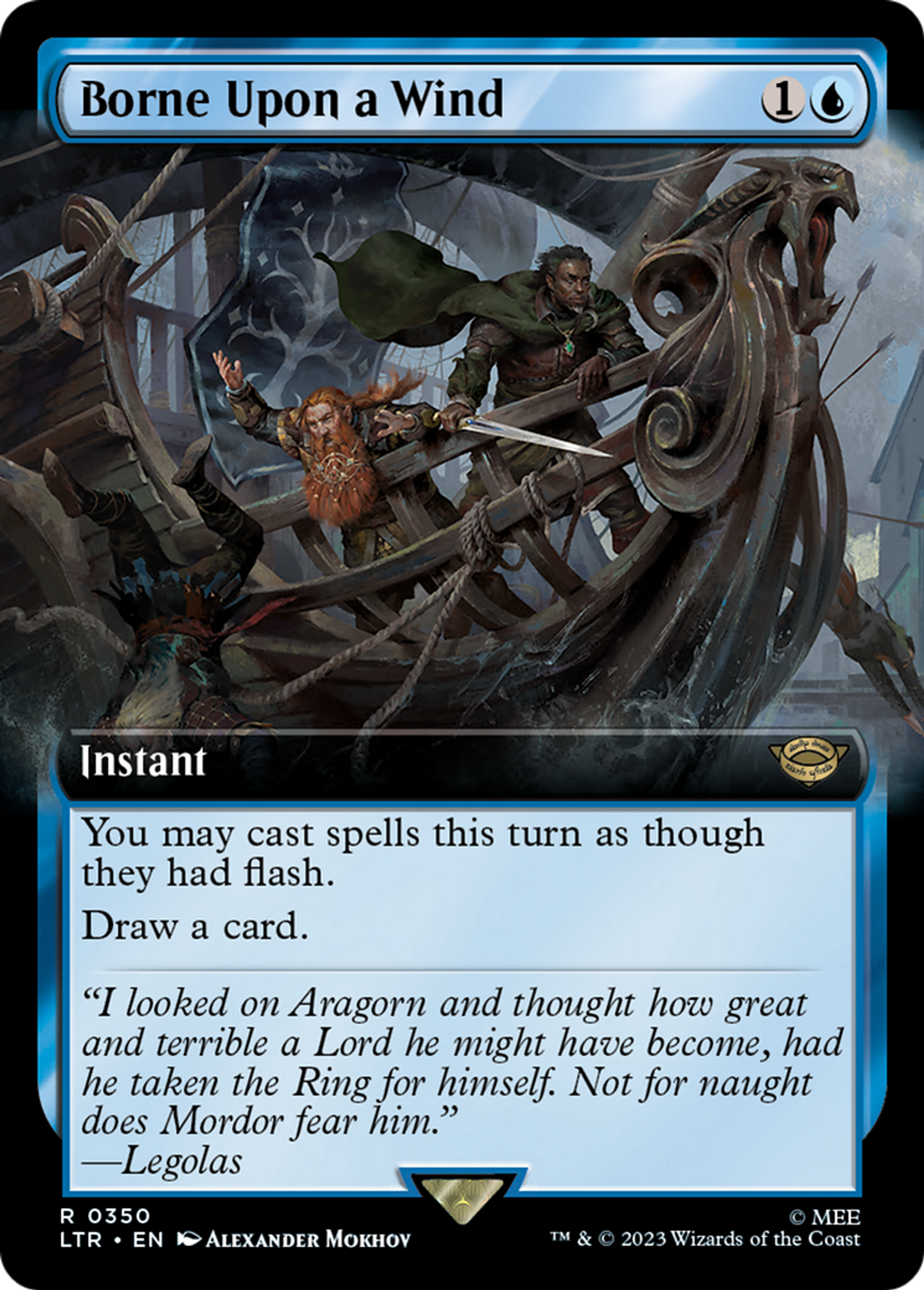 Borne Upon a Wind — The Lord of the Rings: Tales of Middle-earth — Magic: The Gathering