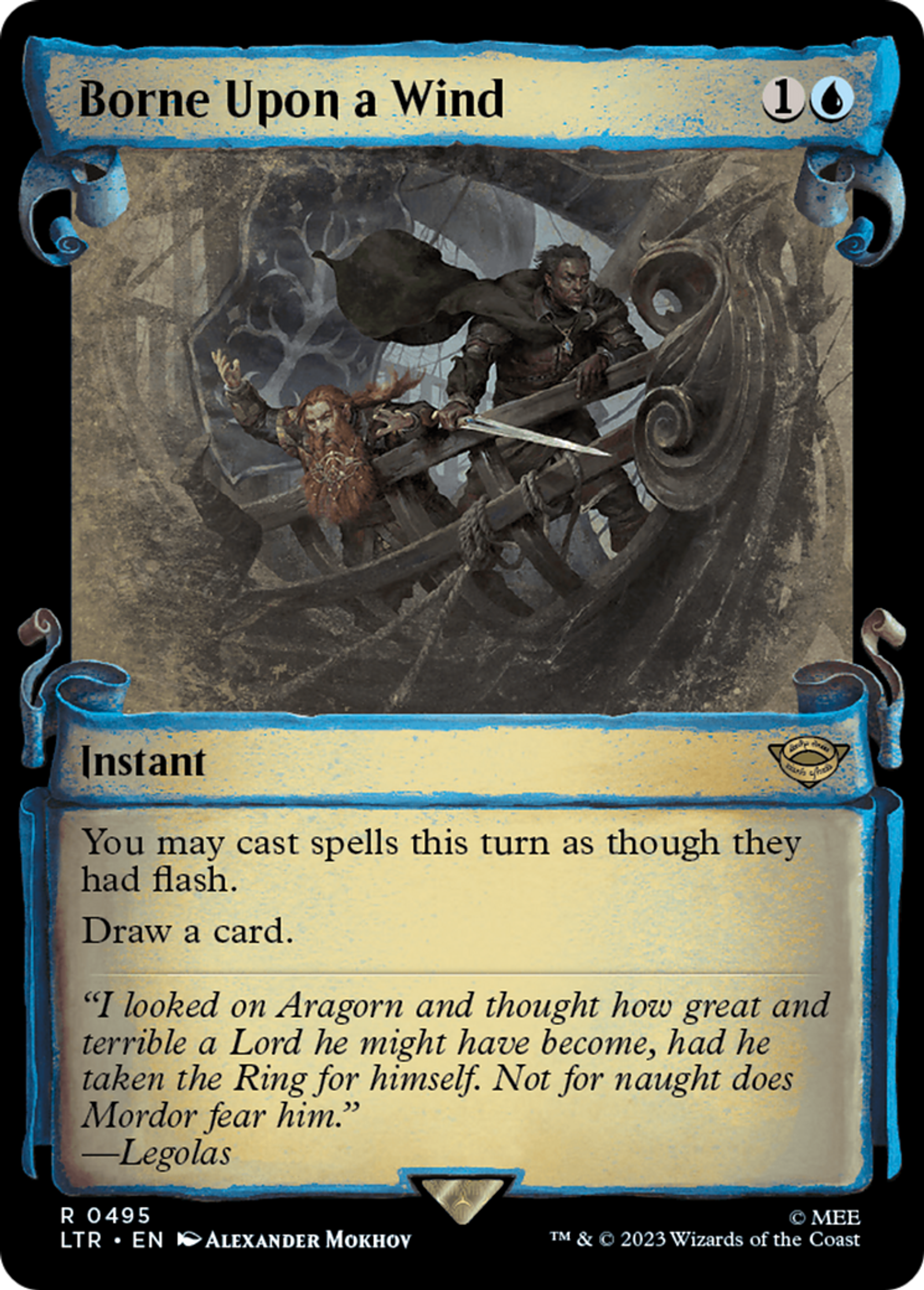 Borne Upon a Wind — The Lord of the Rings: Tales of Middle-earth — Magic: The Gathering
