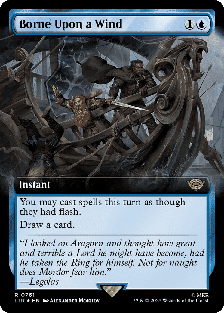 Borne Upon a Wind — The Lord of the Rings: Tales of Middle-earth — Magic: The Gathering