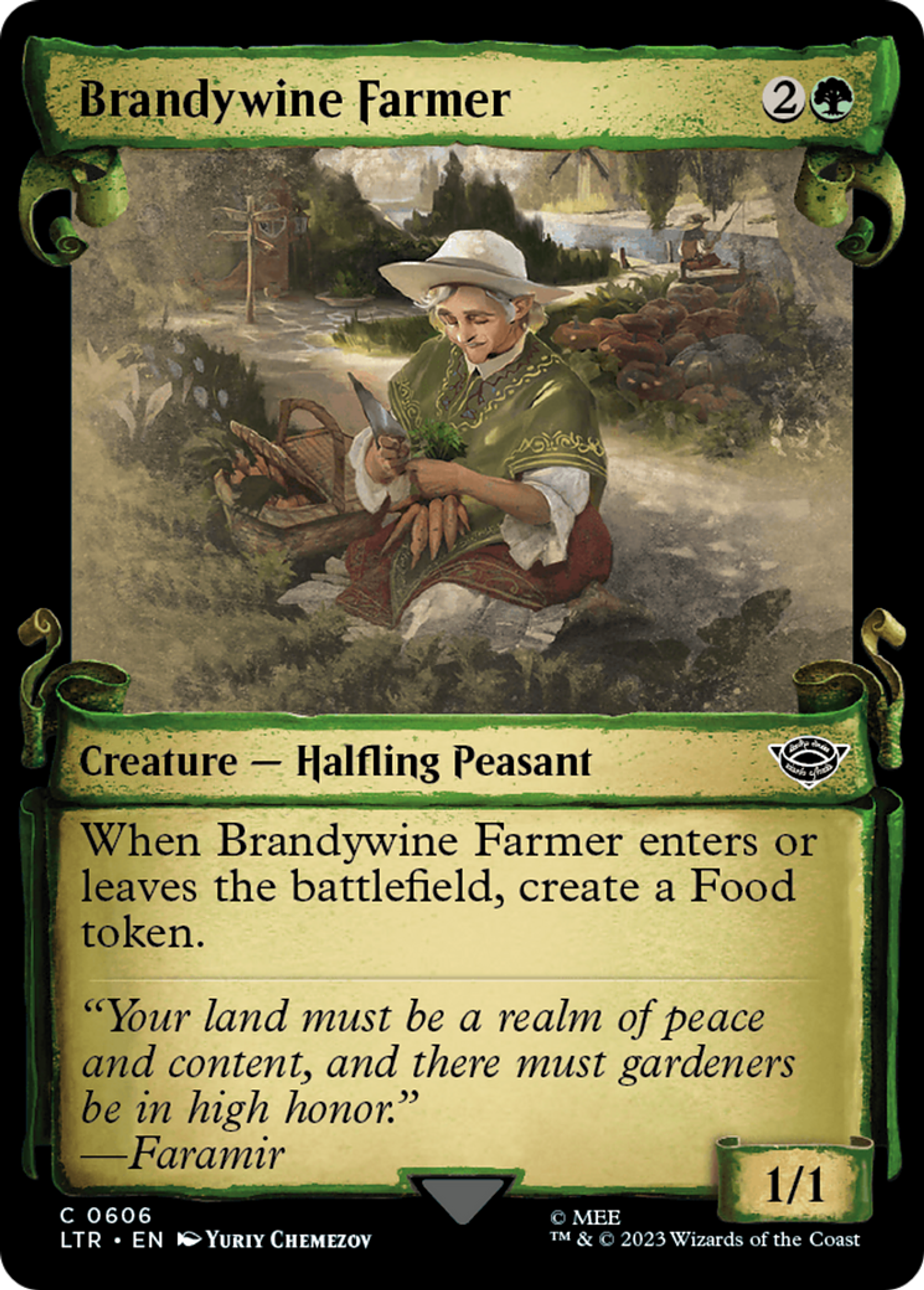 Brandywine Farmer — The Lord of the Rings: Tales of Middle-earth — Magic: The Gathering