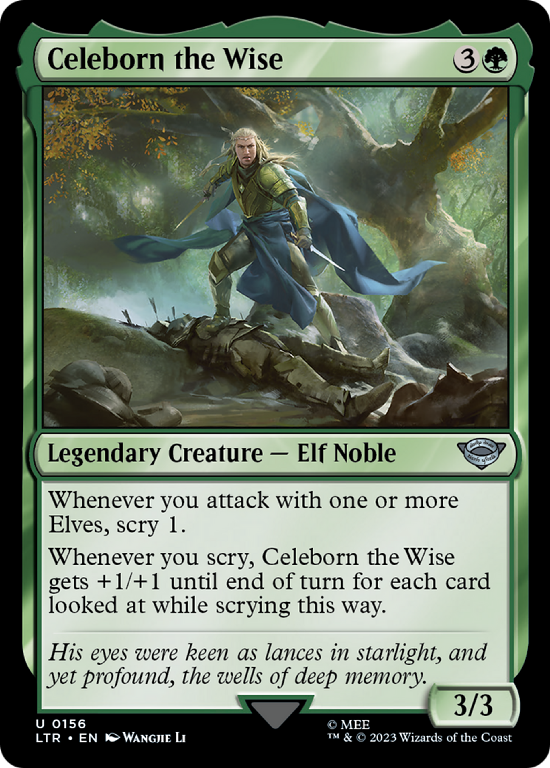 Celeborn the Wise — The Lord of the Rings: Tales of Middle-earth — Magic: The Gathering