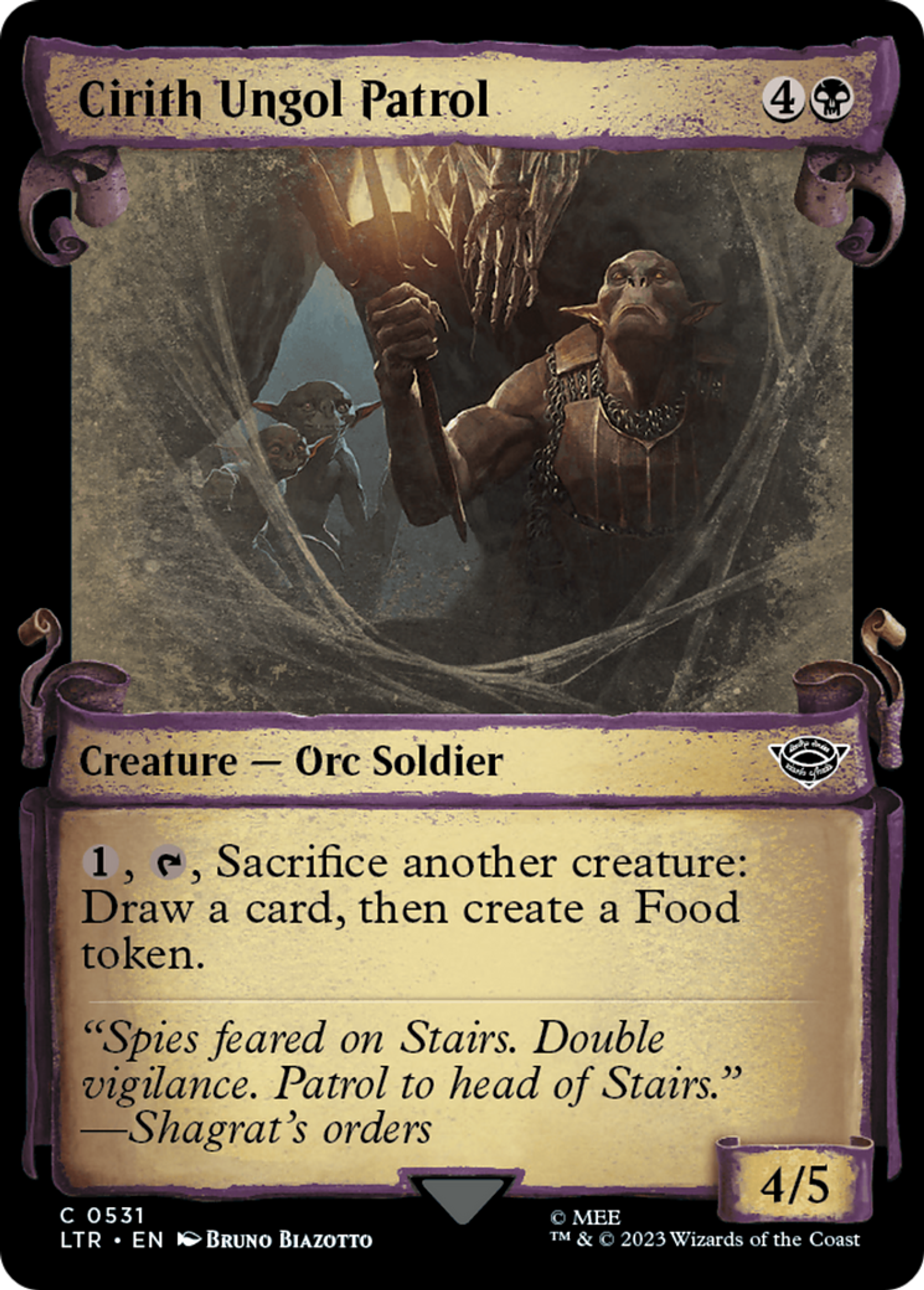 Cirith Ungol Patrol — The Lord of the Rings: Tales of Middle-earth — Magic: The Gathering
