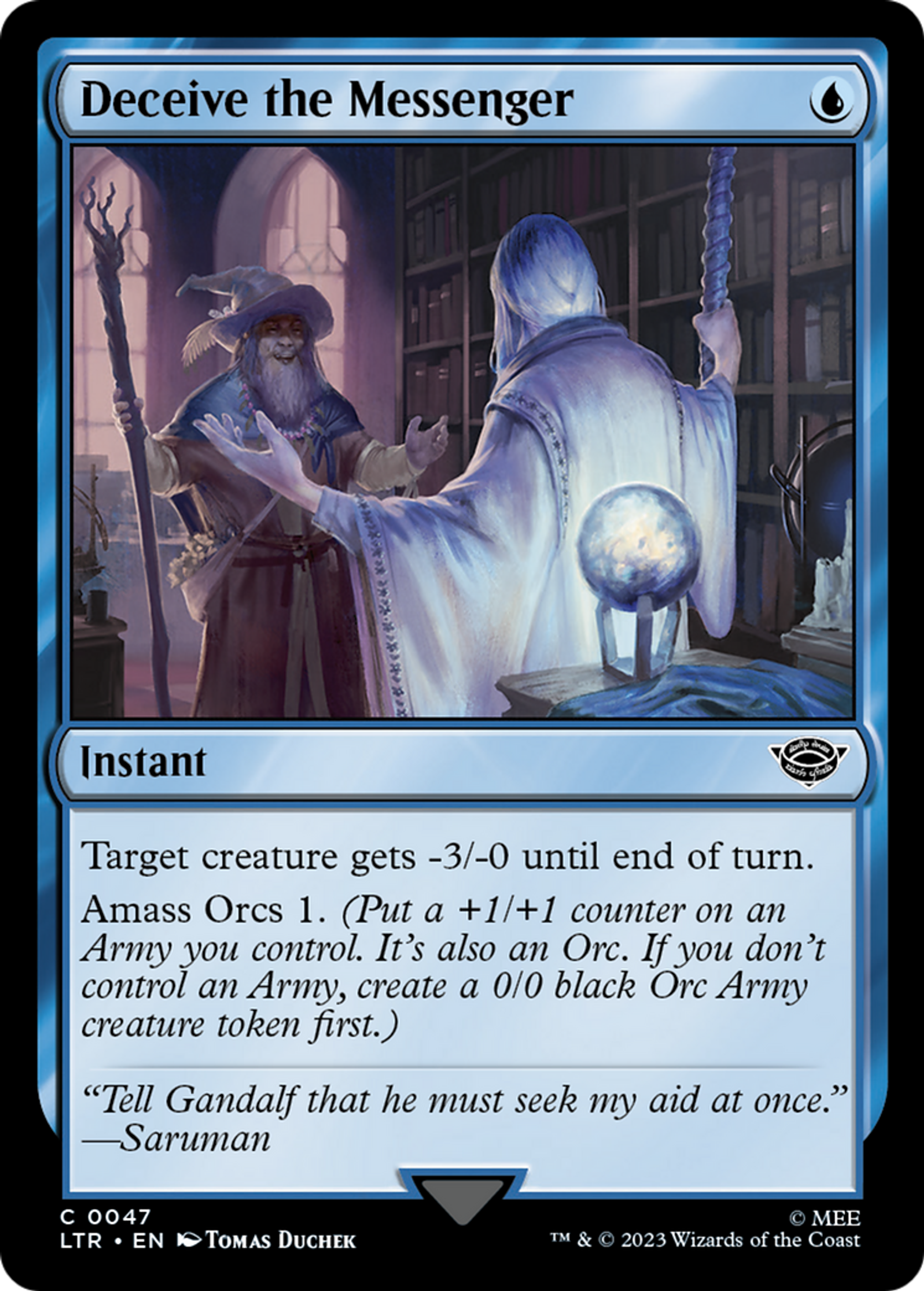Deceive the Messenger — The Lord of the Rings: Tales of Middle-earth — Magic: The Gathering