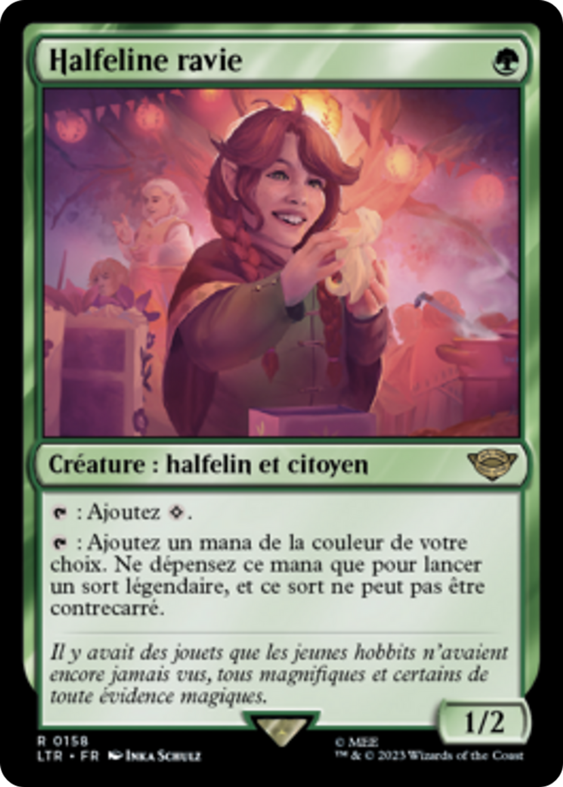 Halfeline ravie — The Lord of the Rings: Tales of Middle-earth — Magic: The Gathering