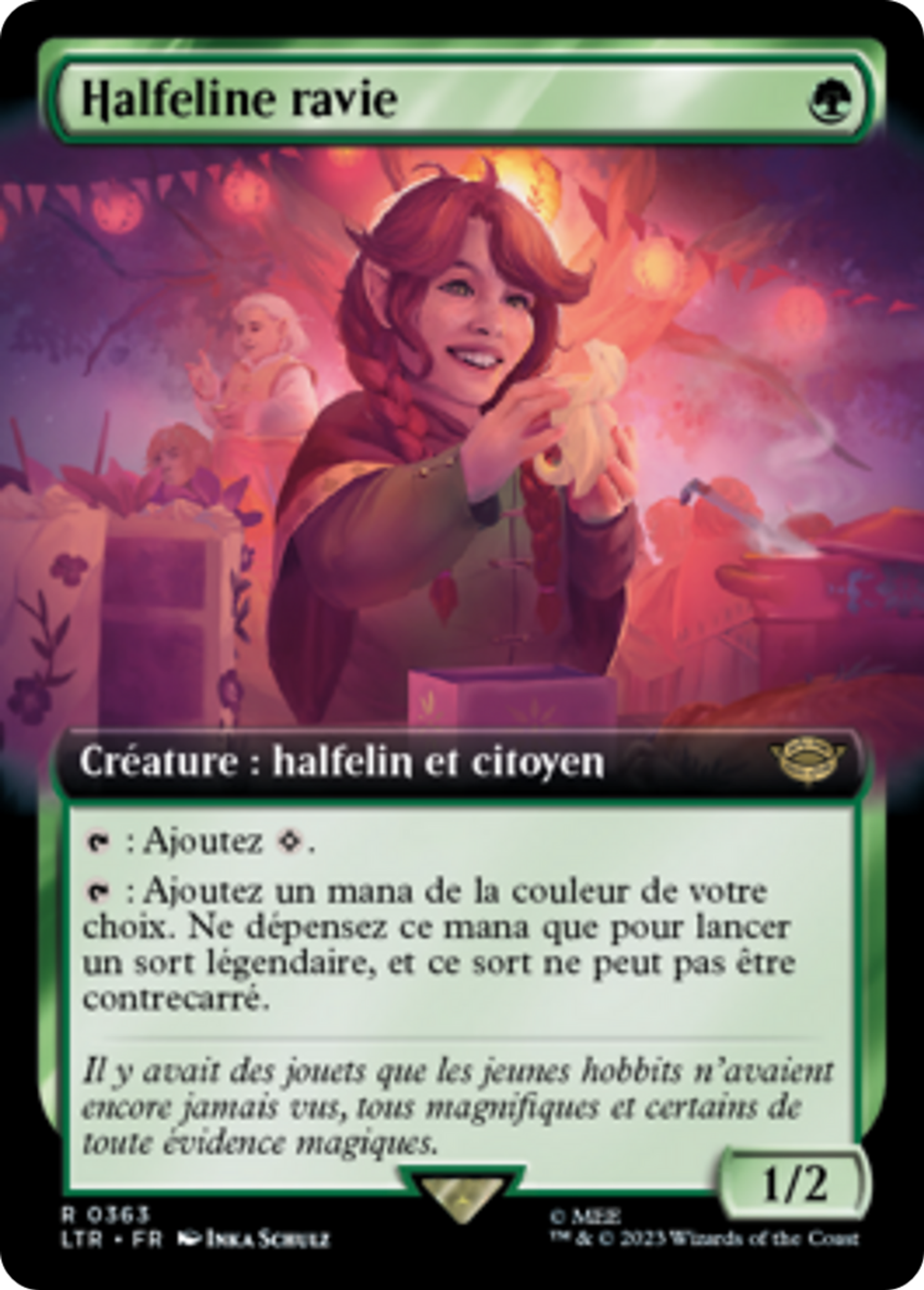 Halfeline ravie — The Lord of the Rings: Tales of Middle-earth — Magic: The Gathering